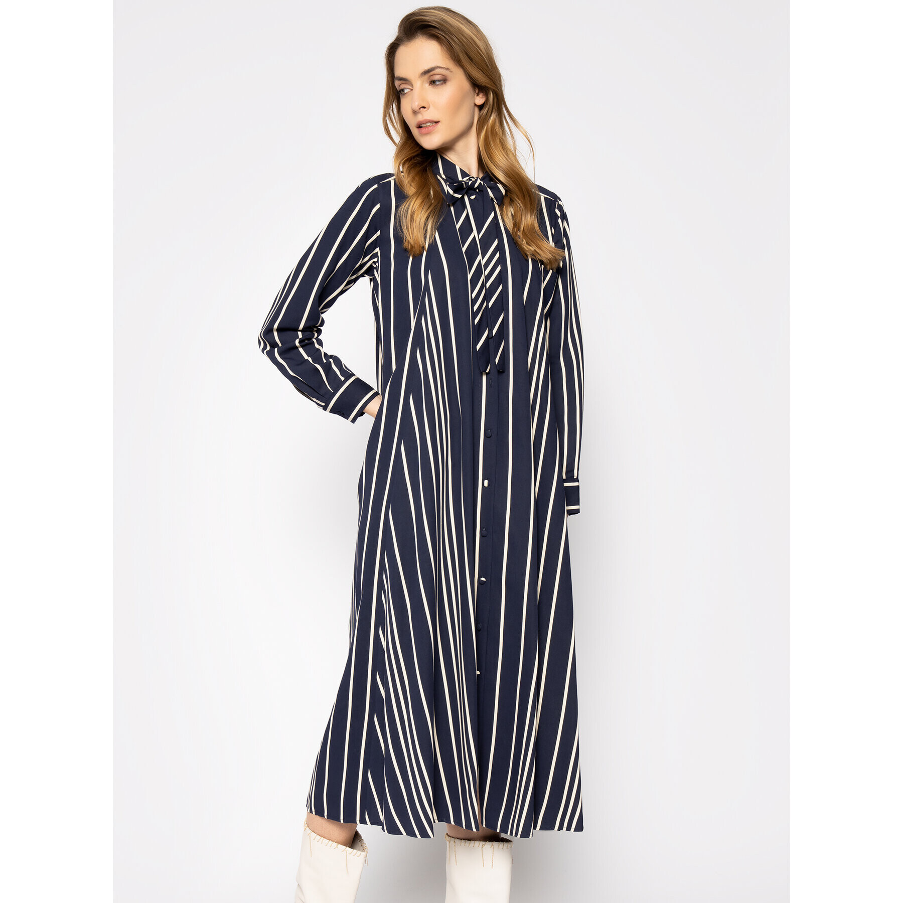 Weekend Max Mara Ежедневна рокля Party 52210607 Тъмносин Regular Fit - Pepit.bg
