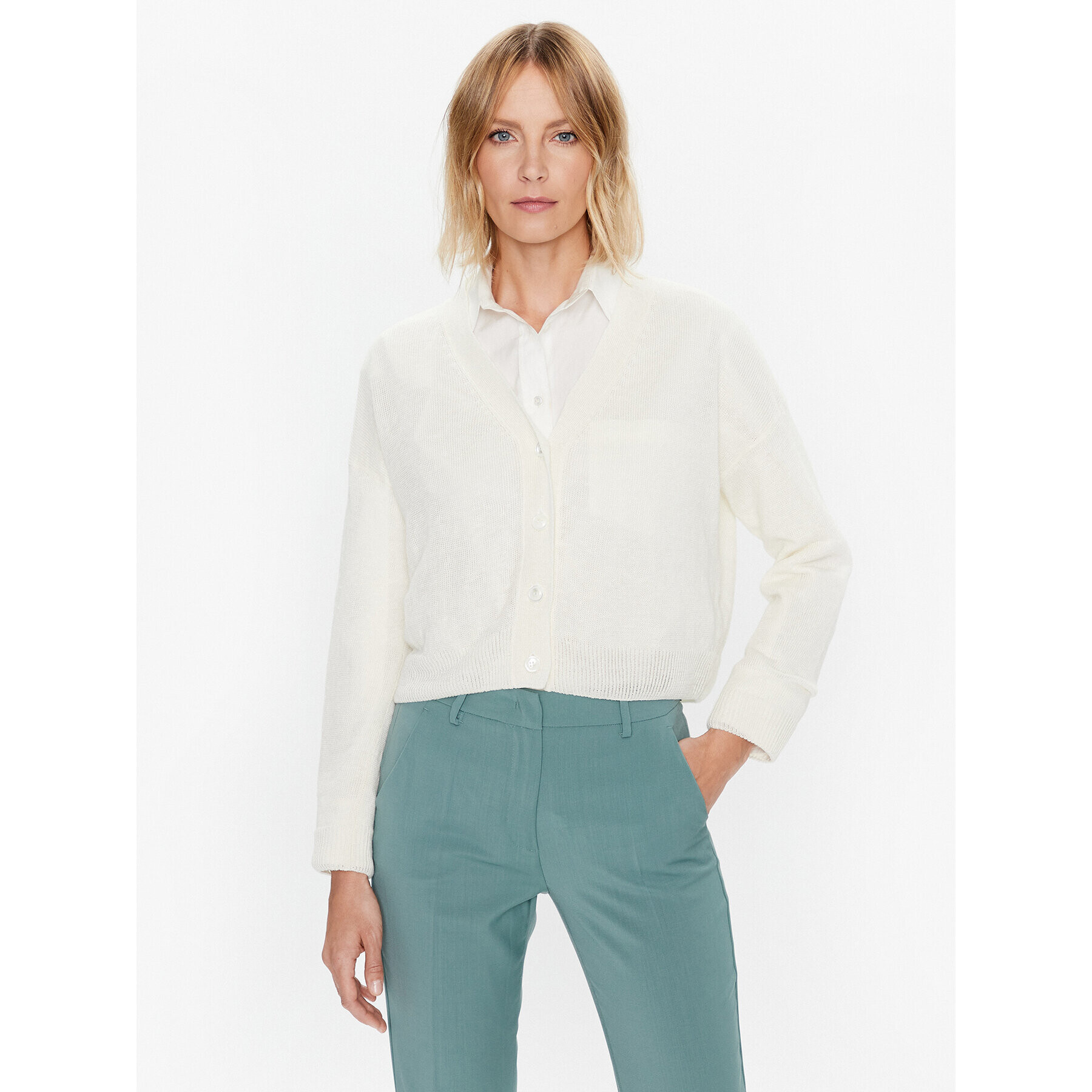 Weekend Max Mara Кардиган Daniela 2353410131 Бежов Regular Fit - Pepit.bg