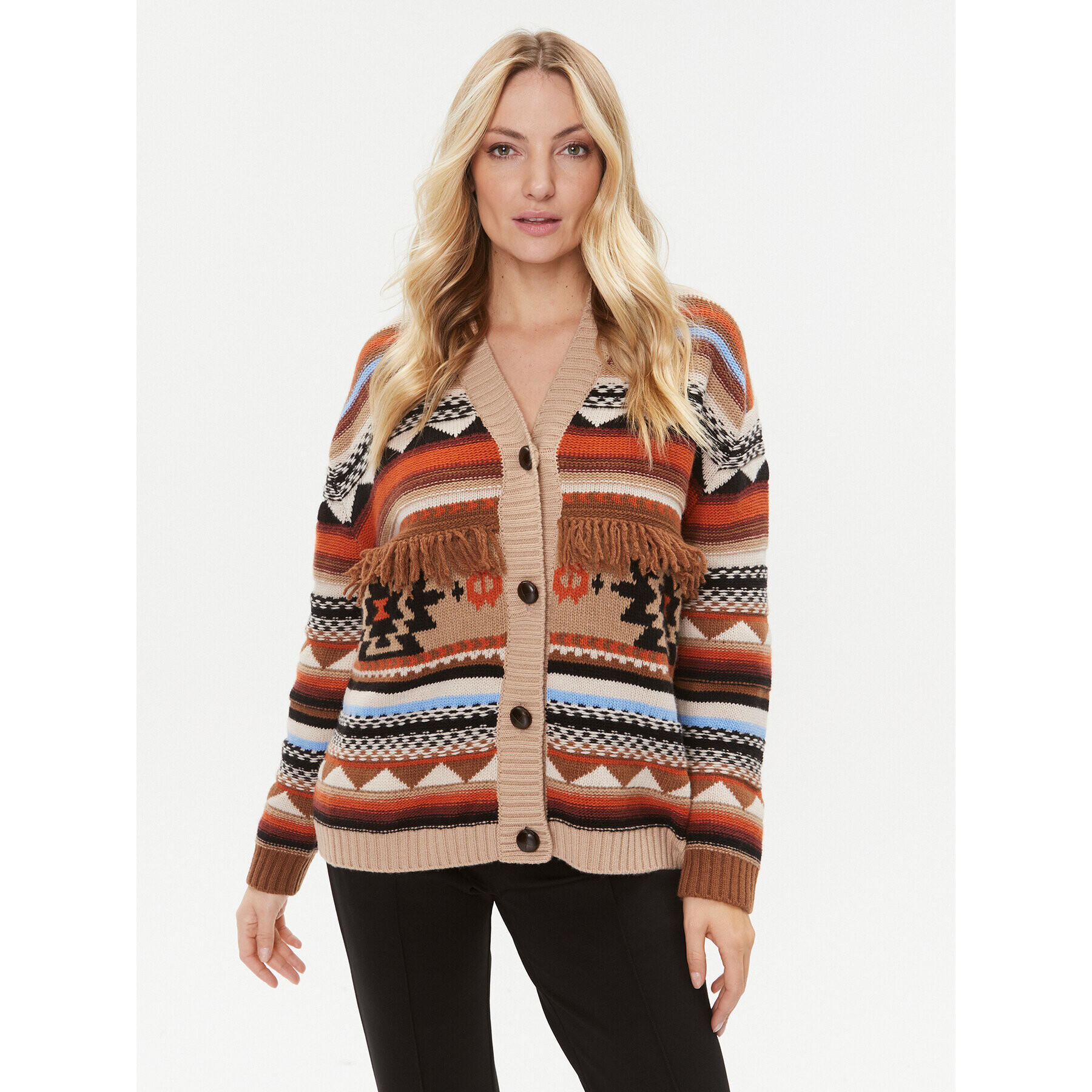 Weekend Max Mara Кардиган Gleba 2353460633 Цветен Regular Fit - Pepit.bg