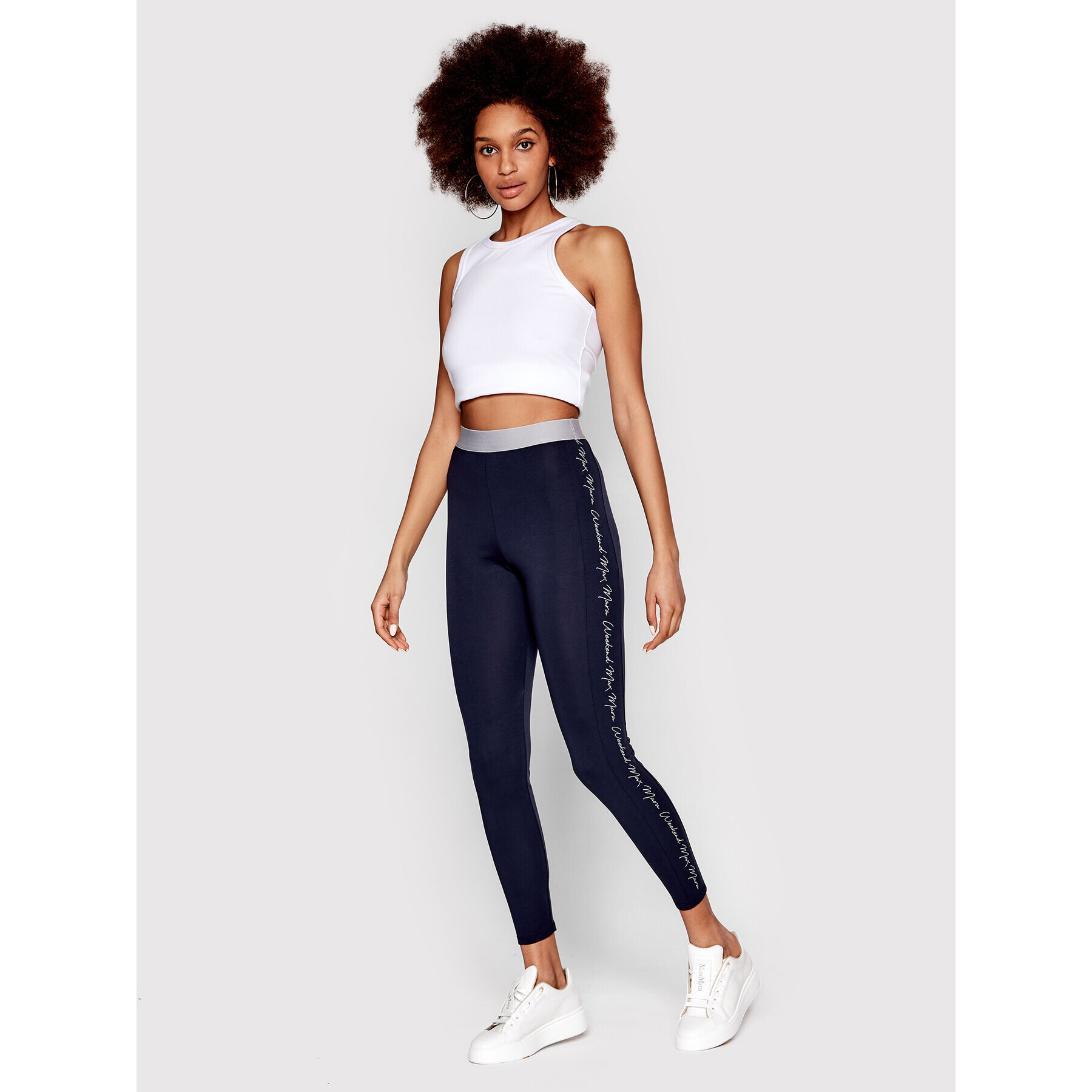 Weekend Max Mara Клин Tempra 57810427 Тъмносин Slim Fit - Pepit.bg