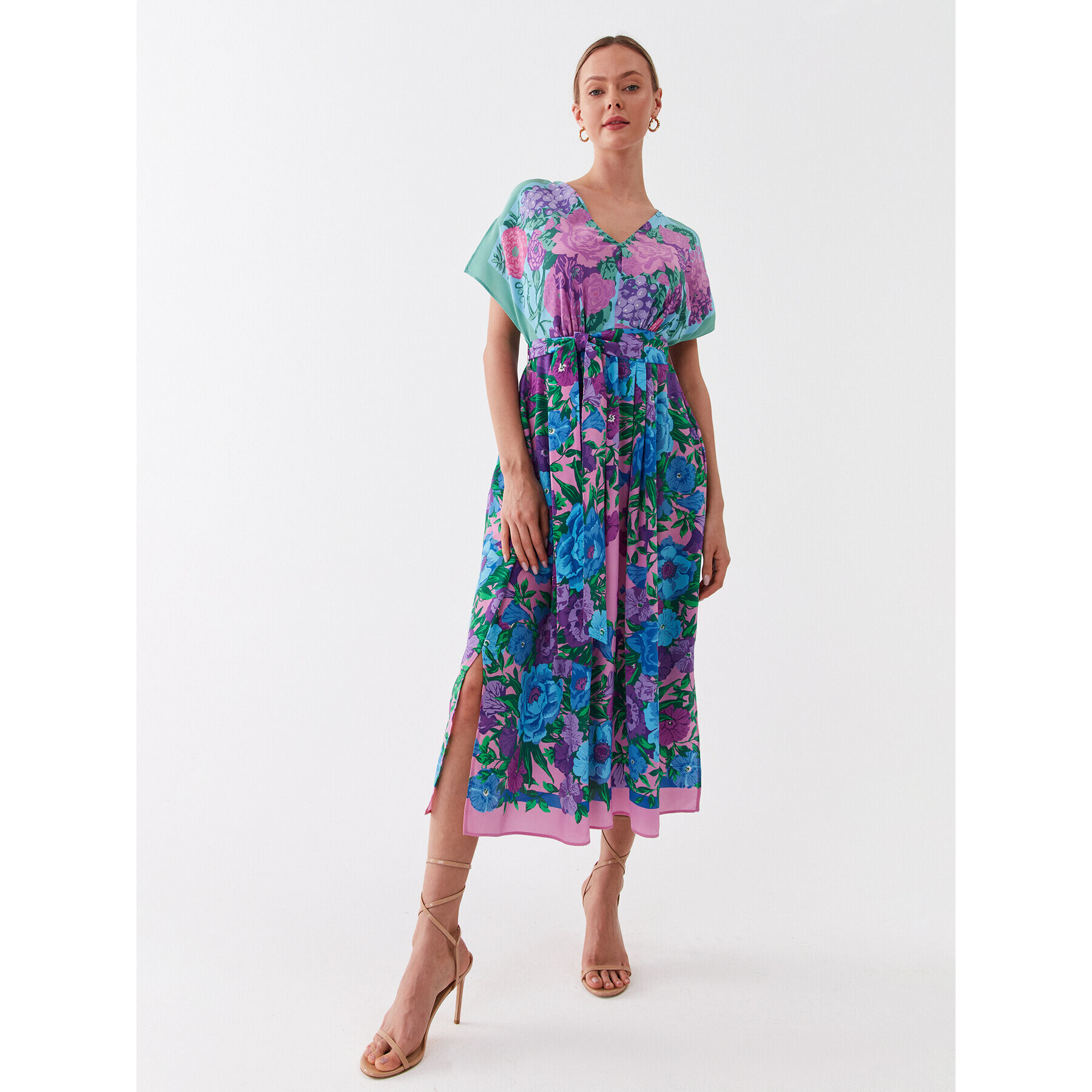 Weekend Max Mara Коктейлна рокля 2352210431 Цветен Regular Fit - Pepit.bg