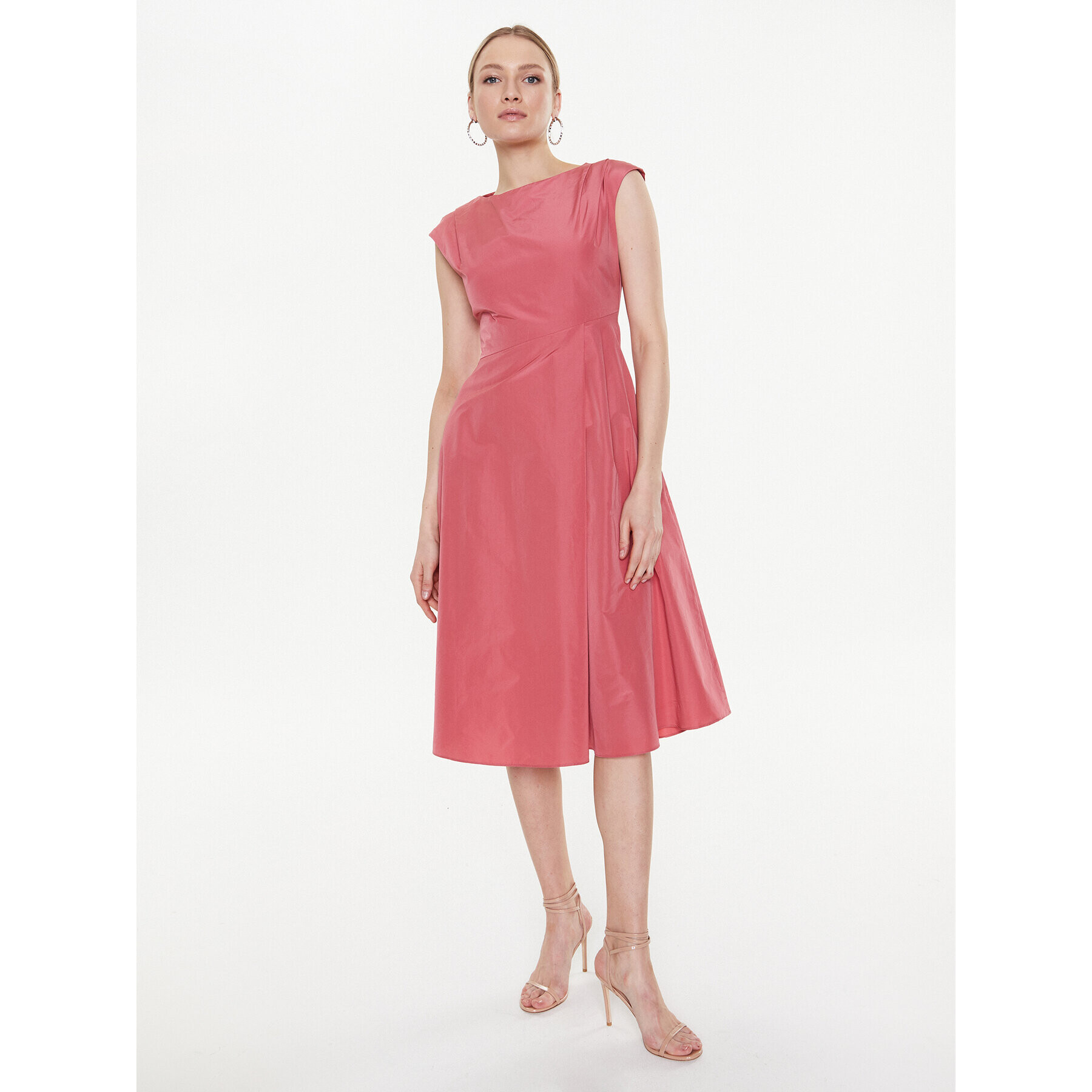 Weekend Max Mara Коктейлна рокля Erik 23522110 Розов Regular Fit - Pepit.bg