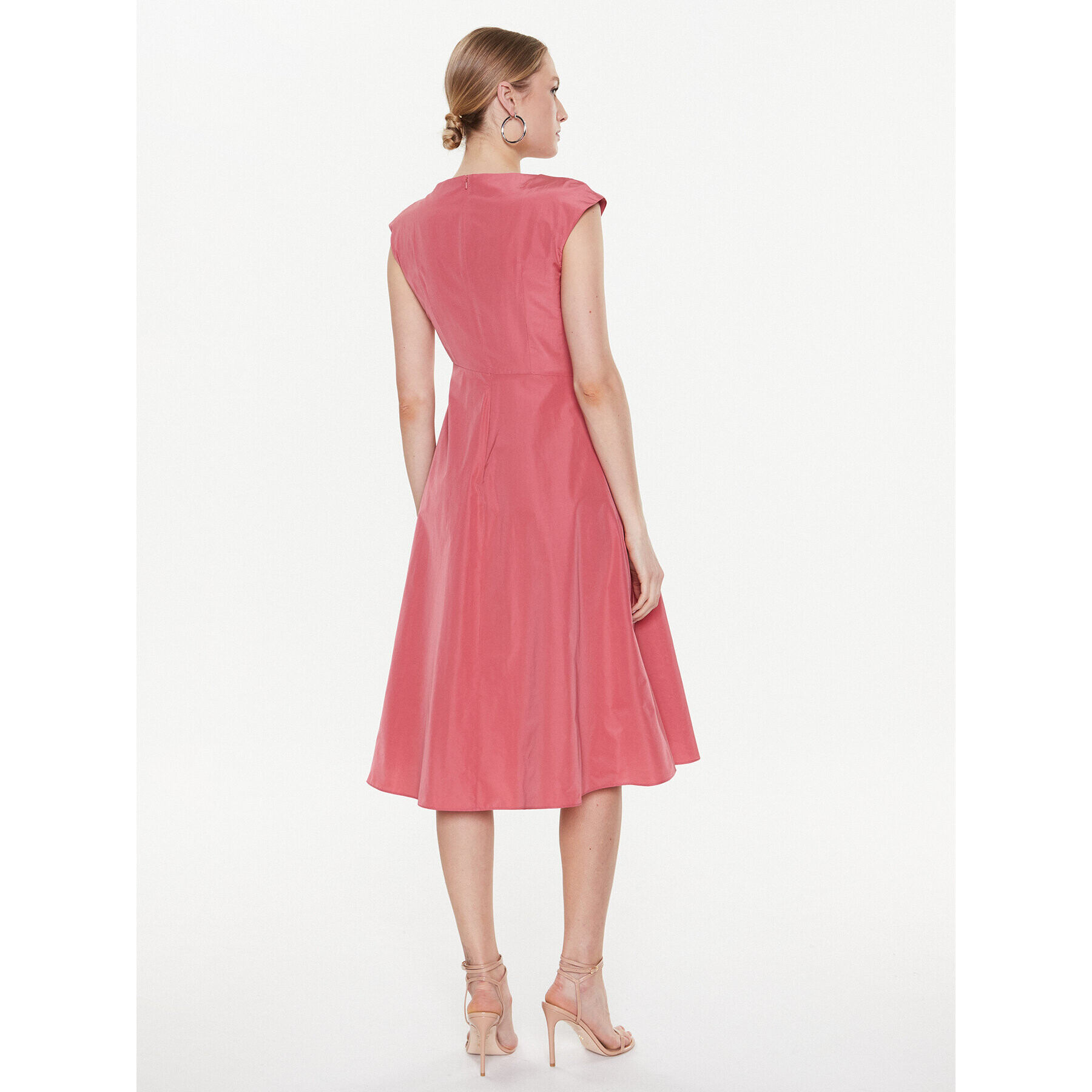Weekend Max Mara Коктейлна рокля Erik 23522110 Розов Regular Fit - Pepit.bg