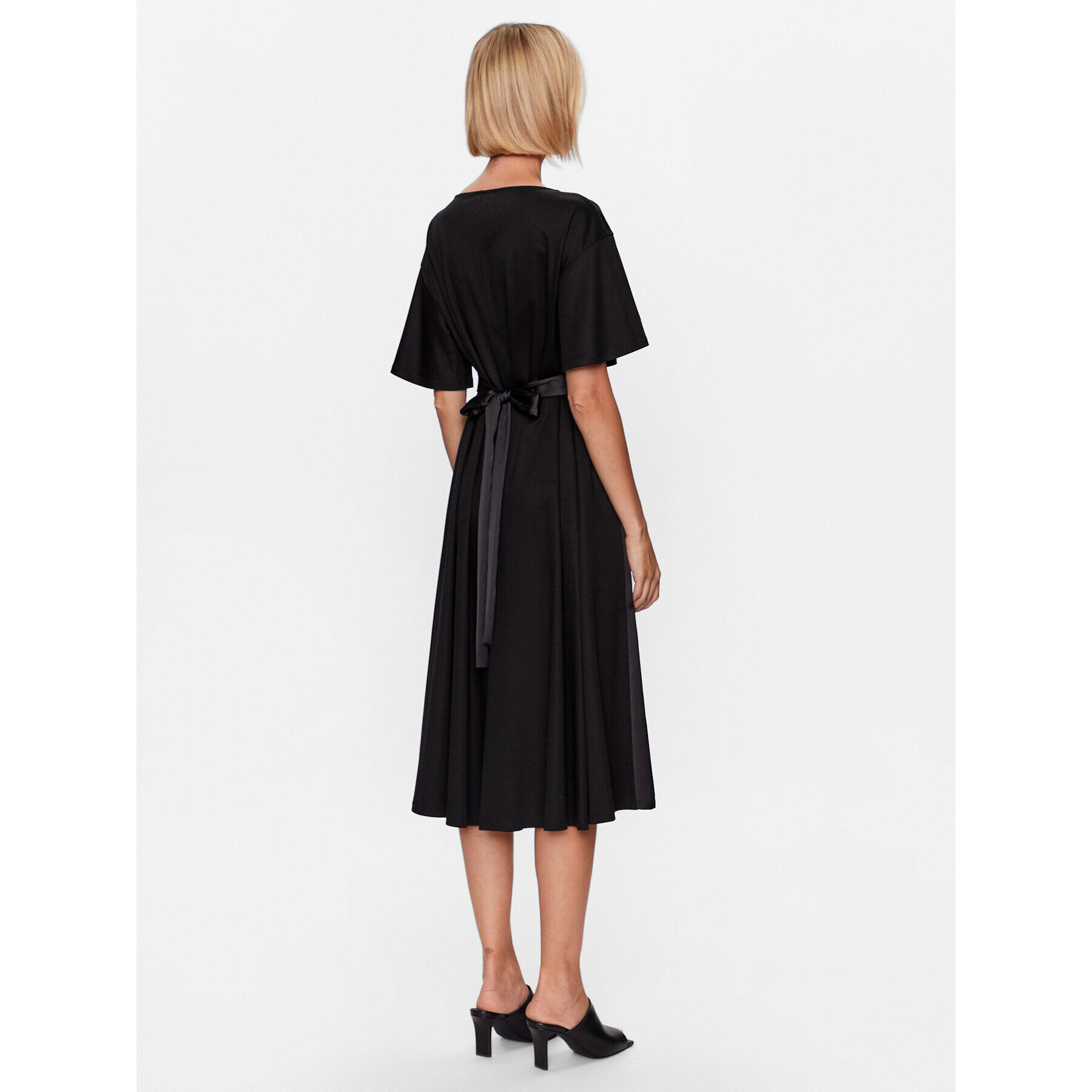 Weekend Max Mara Коктейлна рокля Minnie 23562607 Черен Regular Fit - Pepit.bg