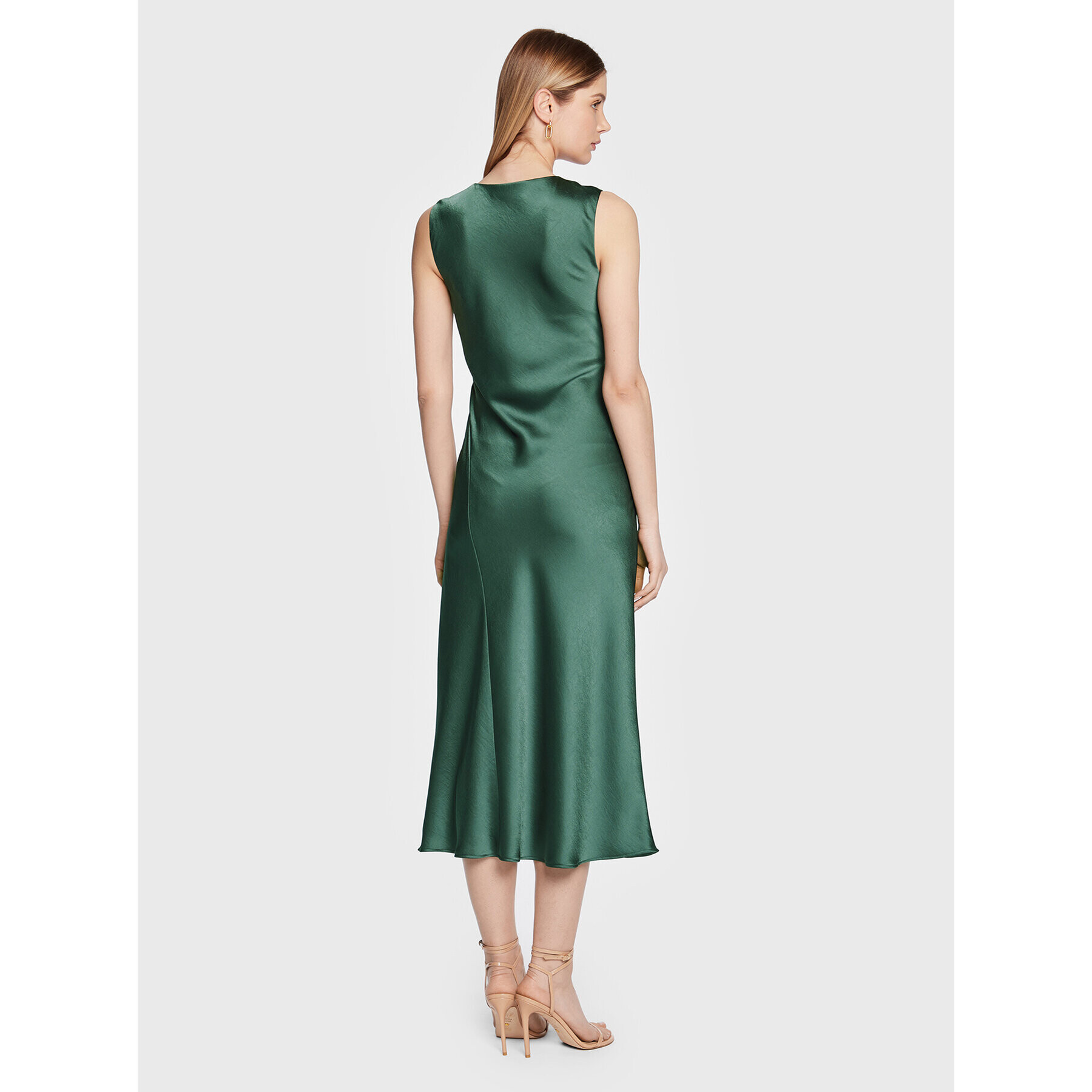 Weekend Max Mara Коктейлна рокля Pietra 23522110 Зелен Regular Fit - Pepit.bg