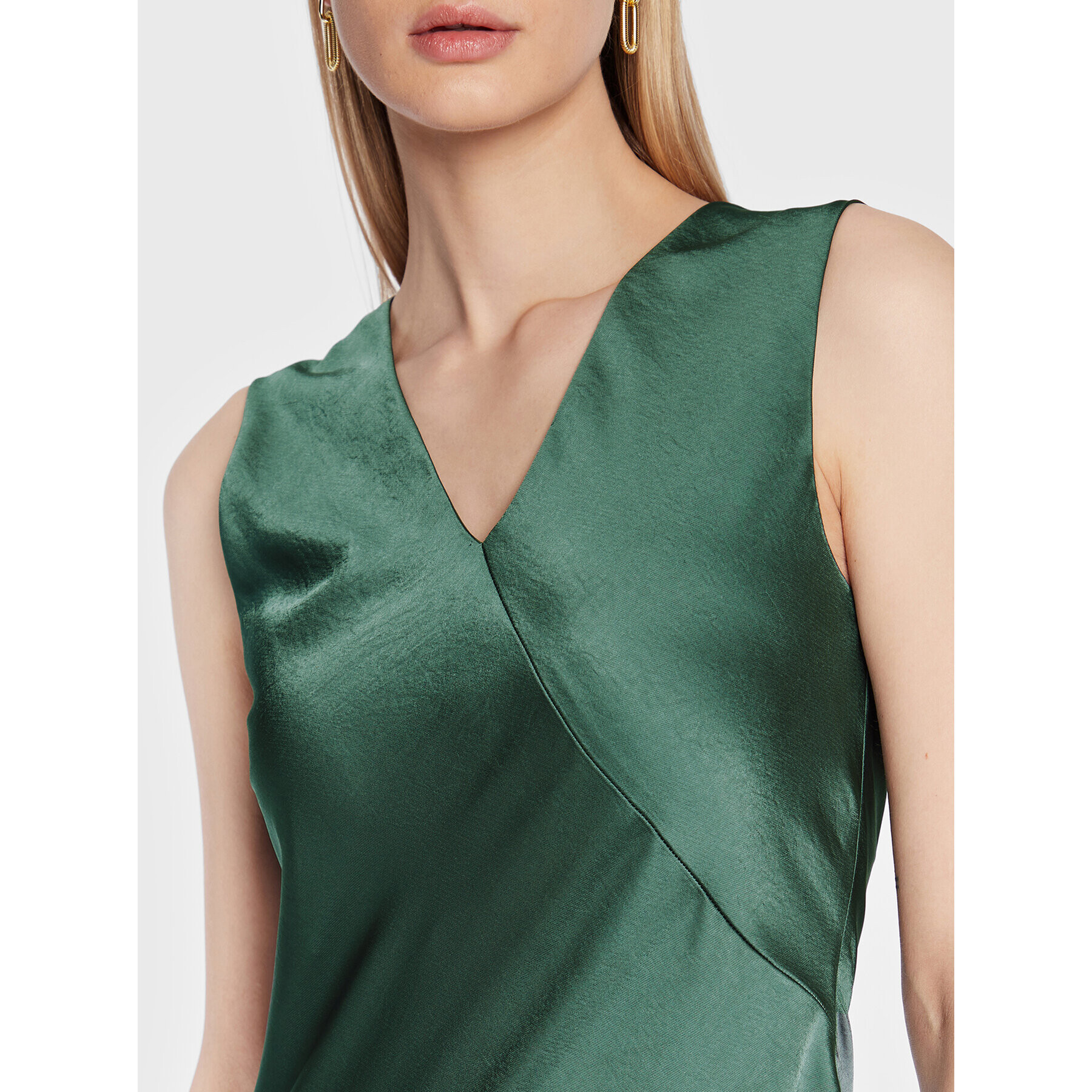 Weekend Max Mara Коктейлна рокля Pietra 23522110 Зелен Regular Fit - Pepit.bg