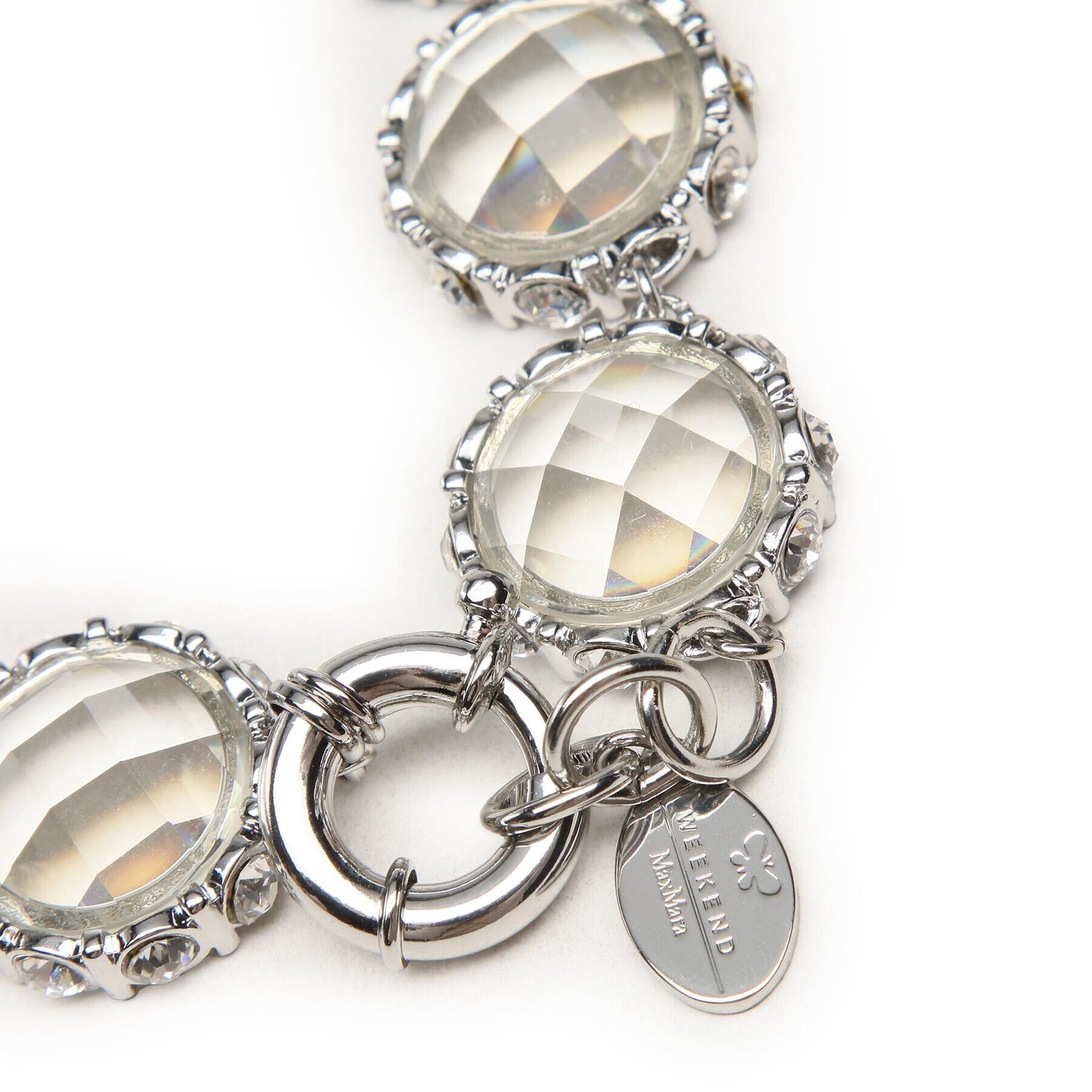 Weekend Max Mara Колие Brema 2357510232600 Сребрист - Pepit.bg