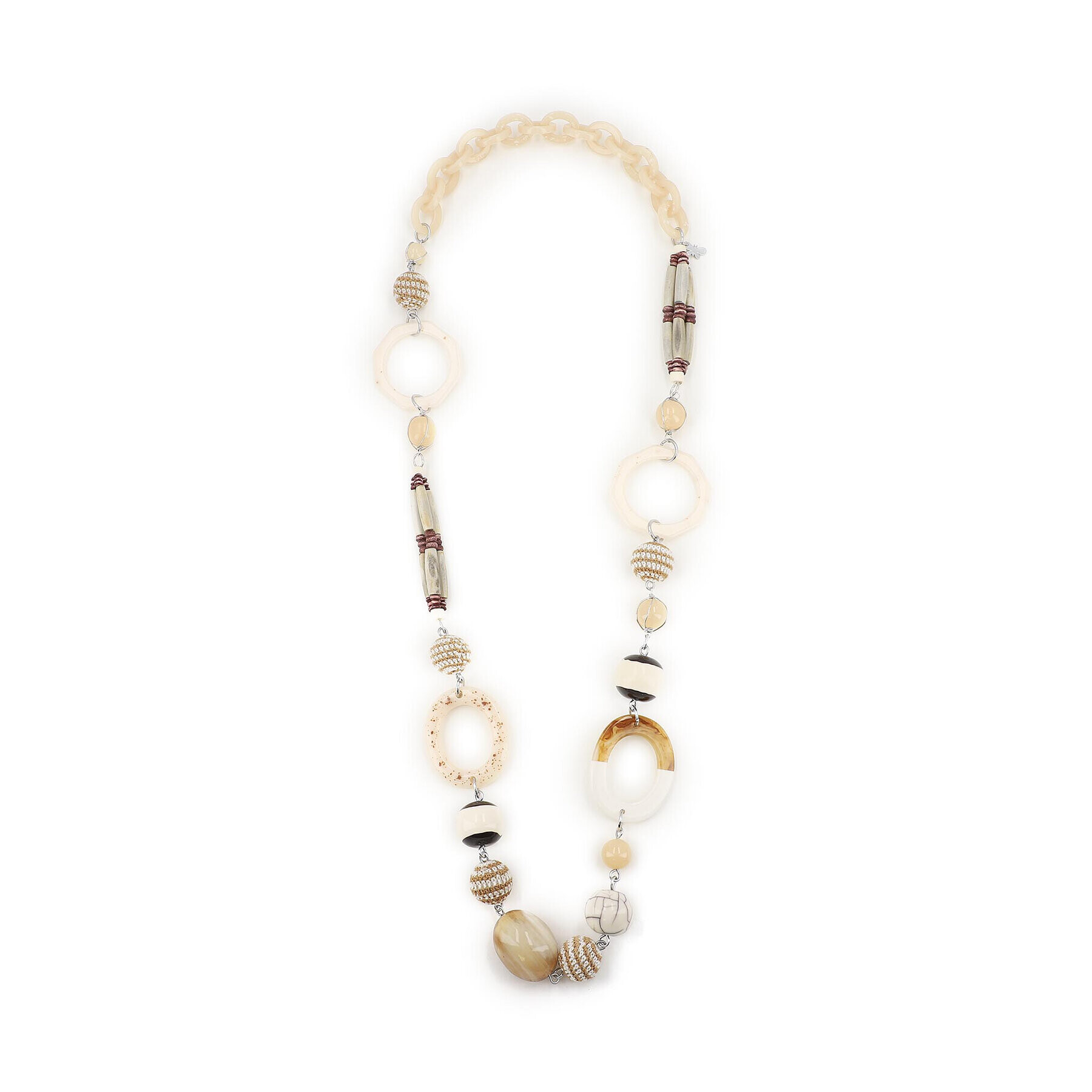 Weekend Max Mara Колие Plpiti 57510124600 Бежов - Pepit.bg