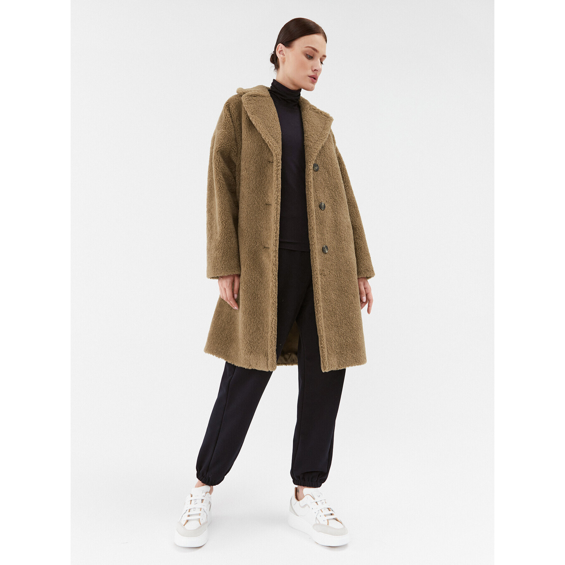 Weekend Max Mara Кожух Veber 2350161533650 Кафяв Regular Fit - Pepit.bg