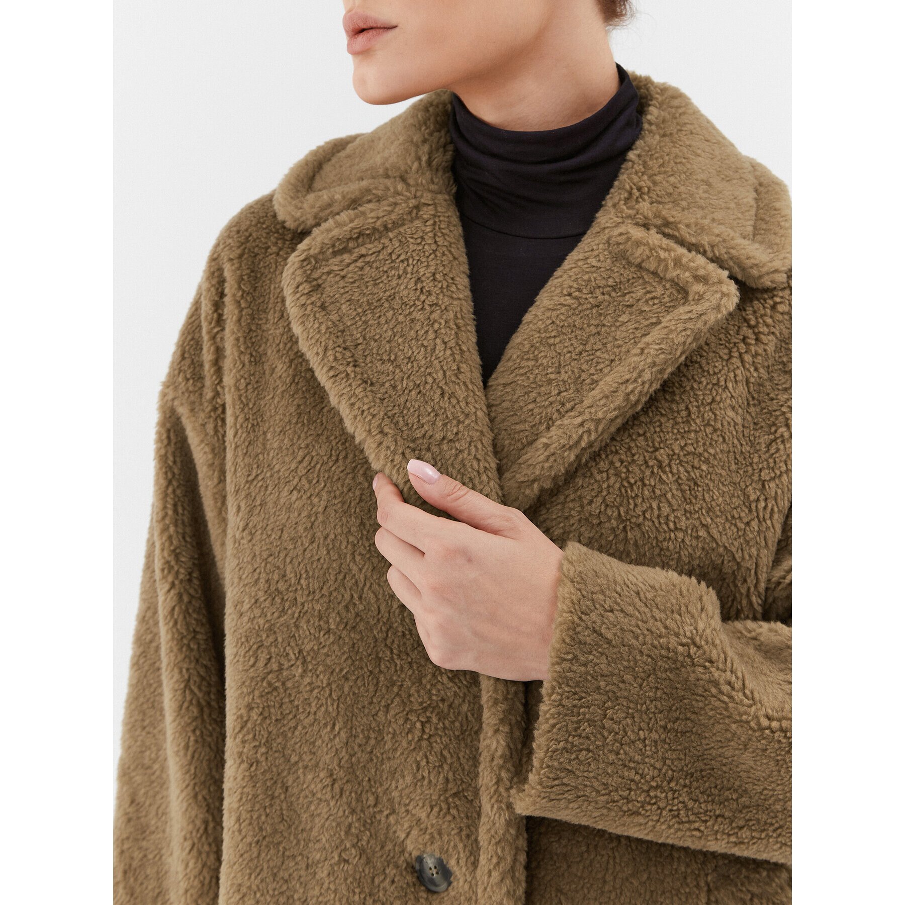 Weekend Max Mara Кожух Veber 2350161533650 Кафяв Regular Fit - Pepit.bg
