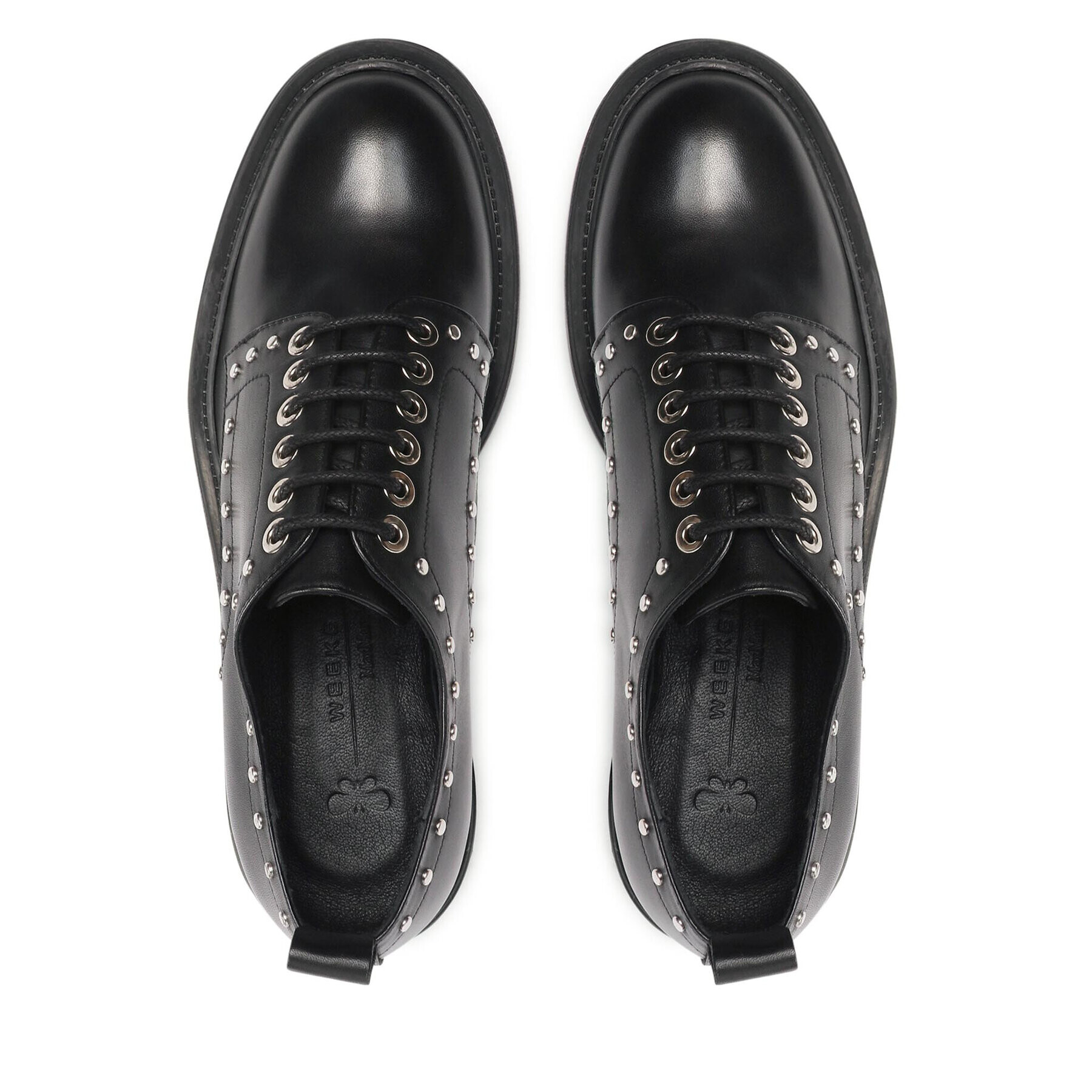 Weekend Max Mara Оксфордки Abazia 55260722600 Черен - Pepit.bg
