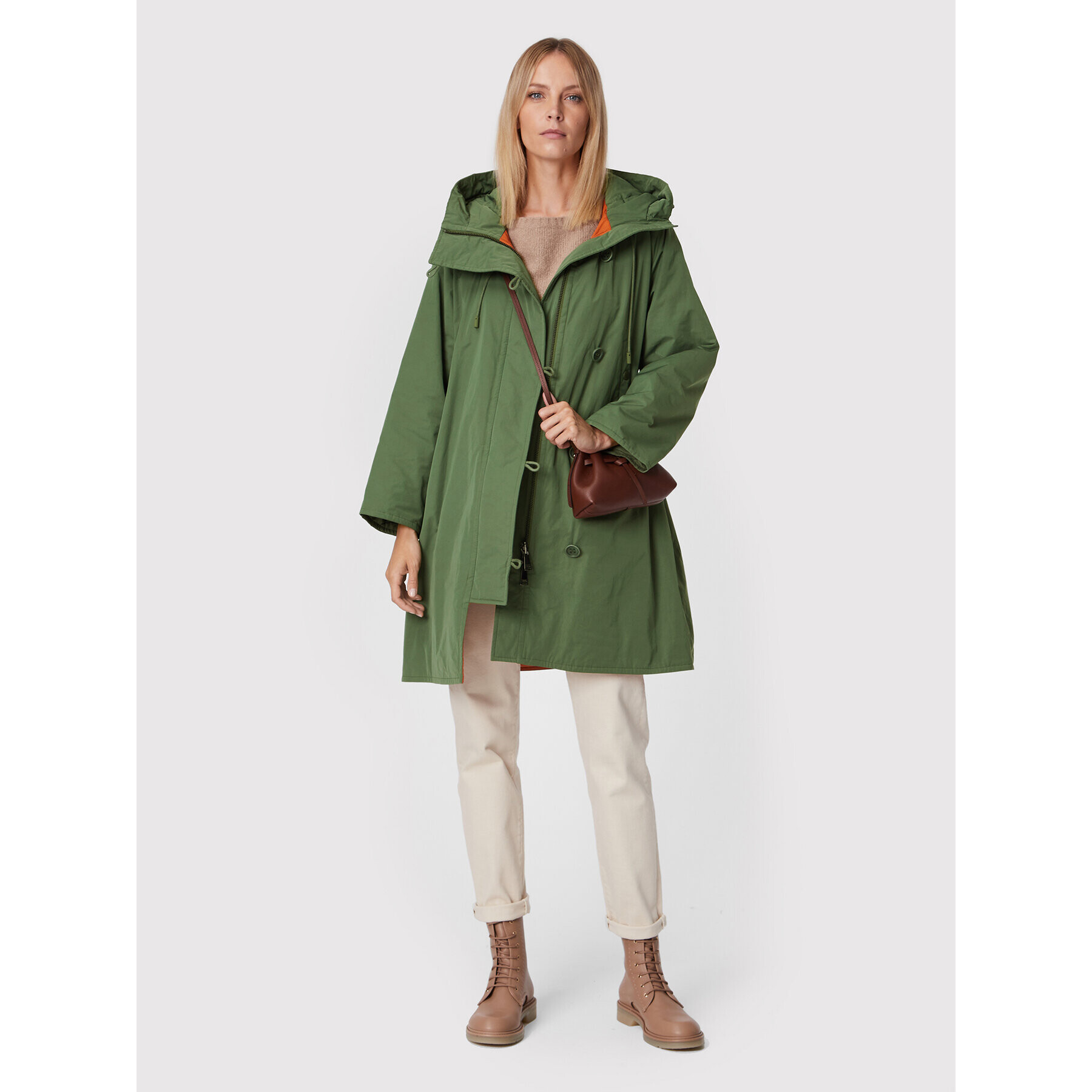 Weekend Max Mara Парка Katia 54960229 Зелен Regular Fit - Pepit.bg