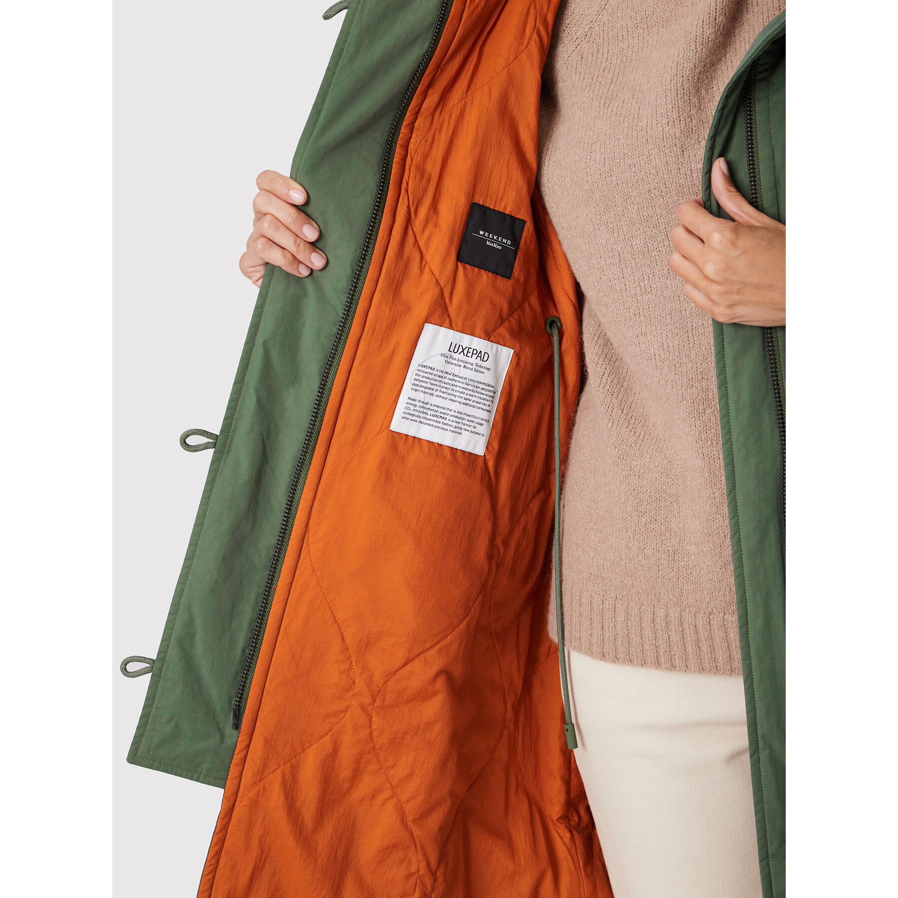 Weekend Max Mara Парка Katia 54960229 Зелен Regular Fit - Pepit.bg