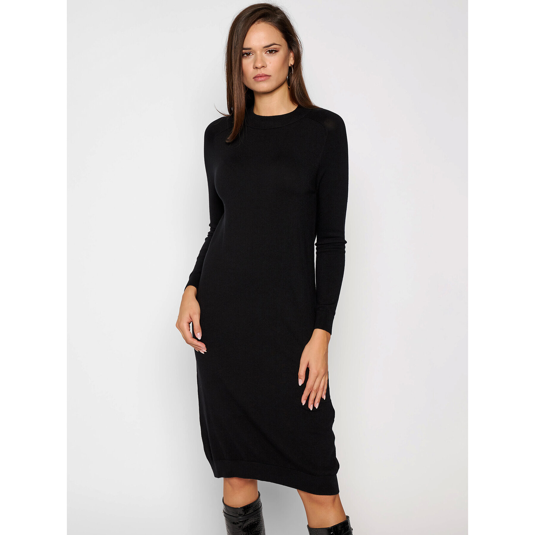 Weekend Max Mara Плетена рокля Marica 53260103 Черен Regular Fit - Pepit.bg