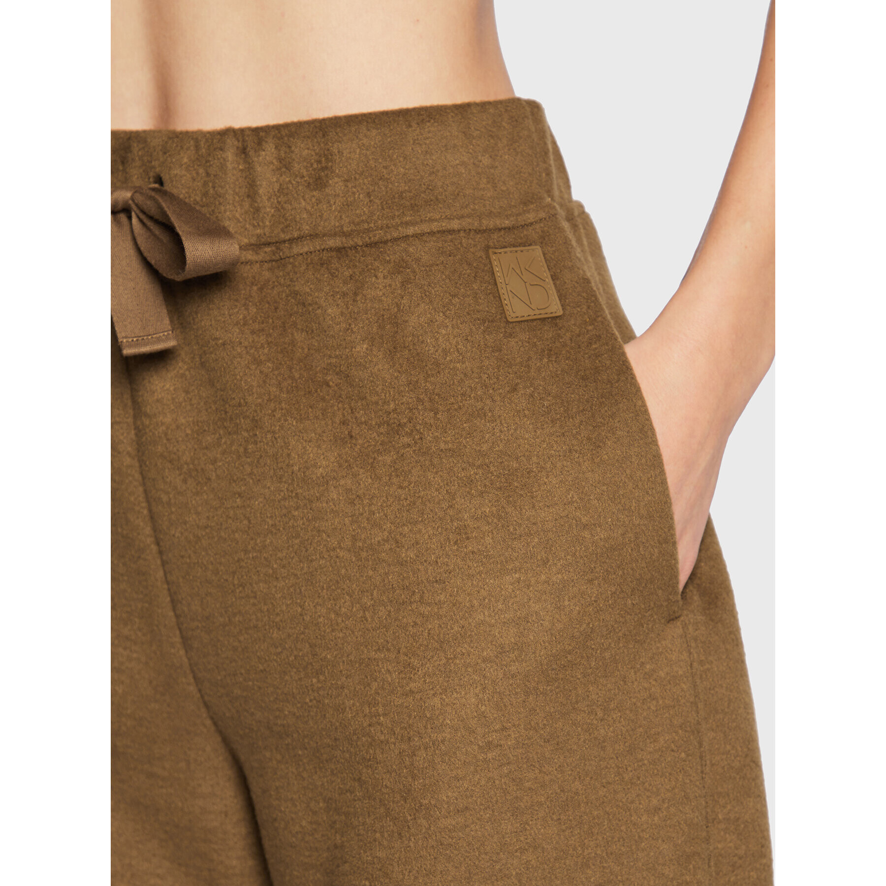 Weekend Max Mara Плетени панталони Pinne 57860423 Кафяв Regular Fit - Pepit.bg