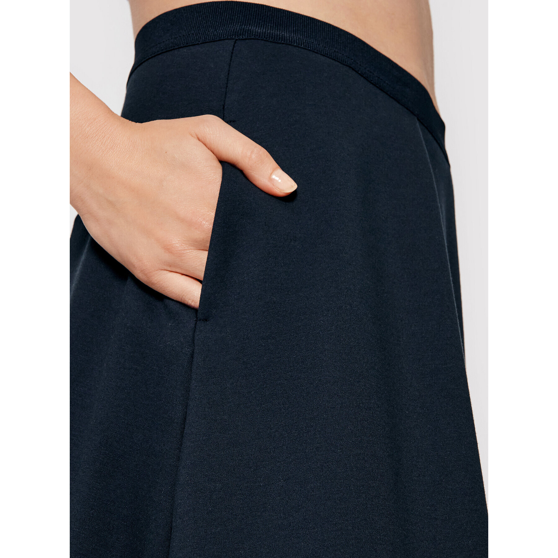 Weekend Max Mara Плисирана пола Zero 57760219 Тъмносин Regular Fit - Pepit.bg