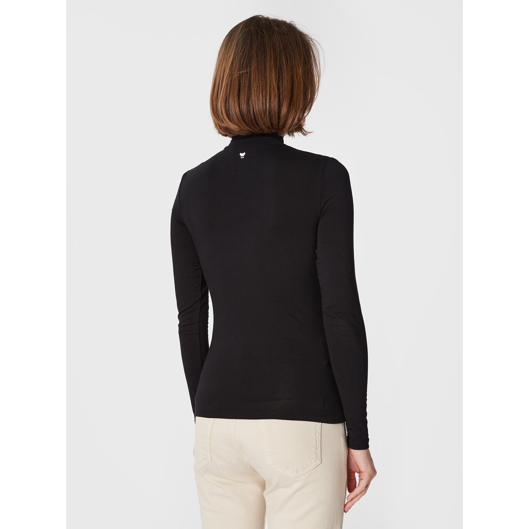 Weekend Max Mara Поло Multif 59460123 Черен Slim Fit - Pepit.bg