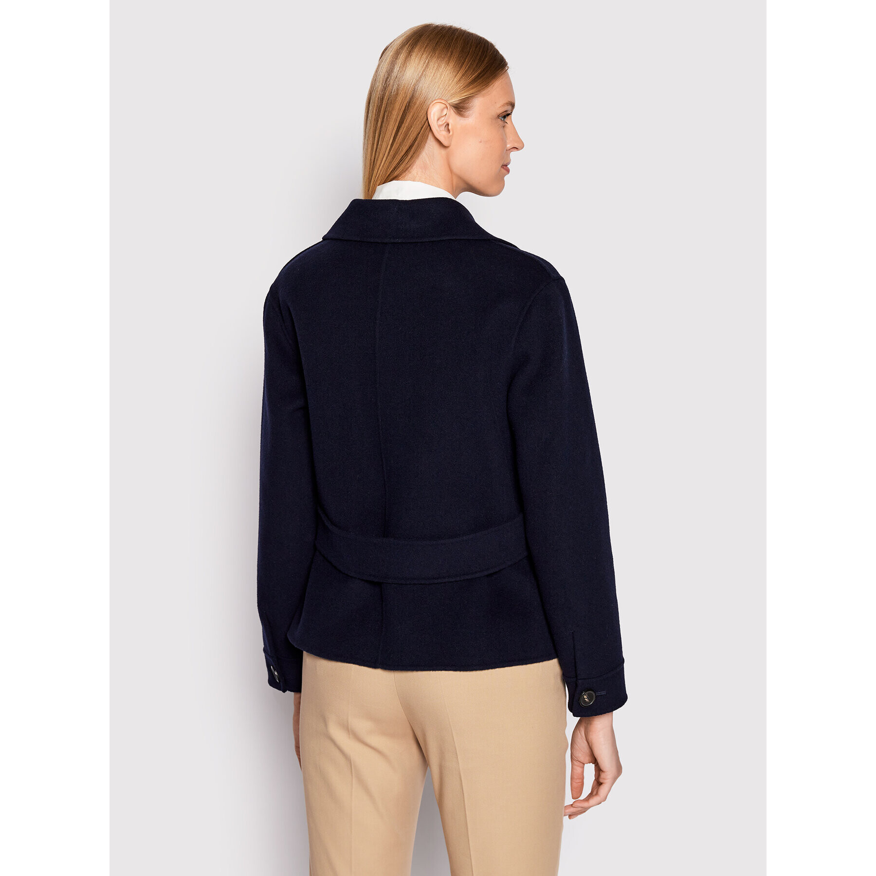 Weekend Max Mara Преходно яке Cervino 50460129 Тъмносин Regular Fit - Pepit.bg
