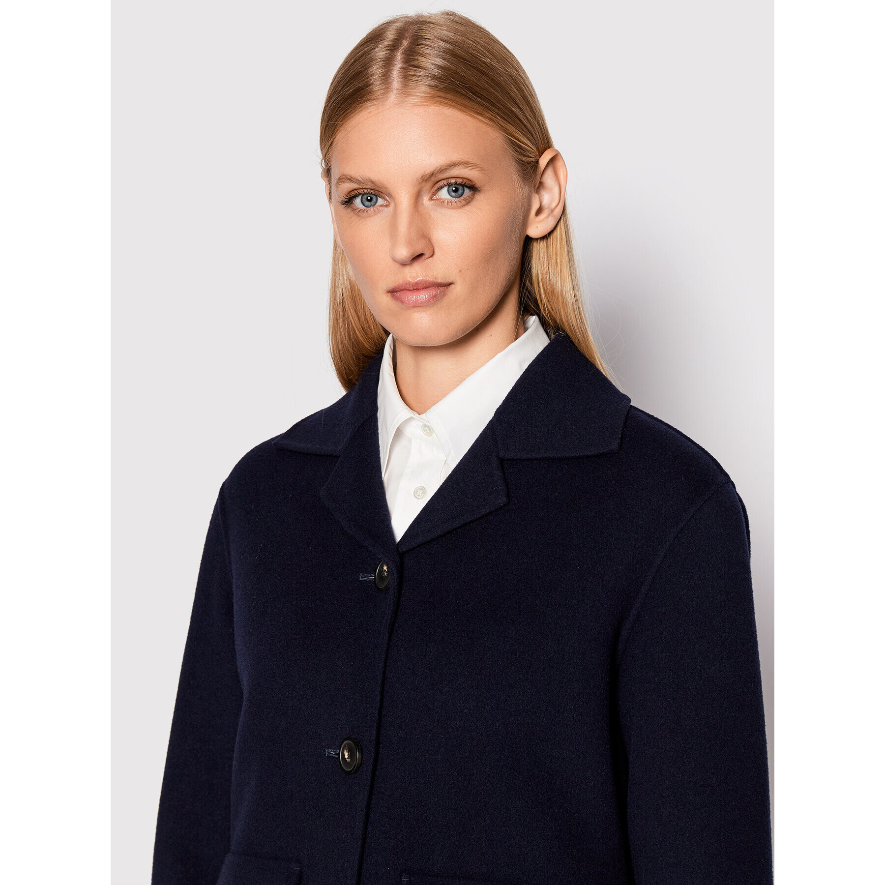 Weekend Max Mara Преходно яке Cervino 50460129 Тъмносин Regular Fit - Pepit.bg