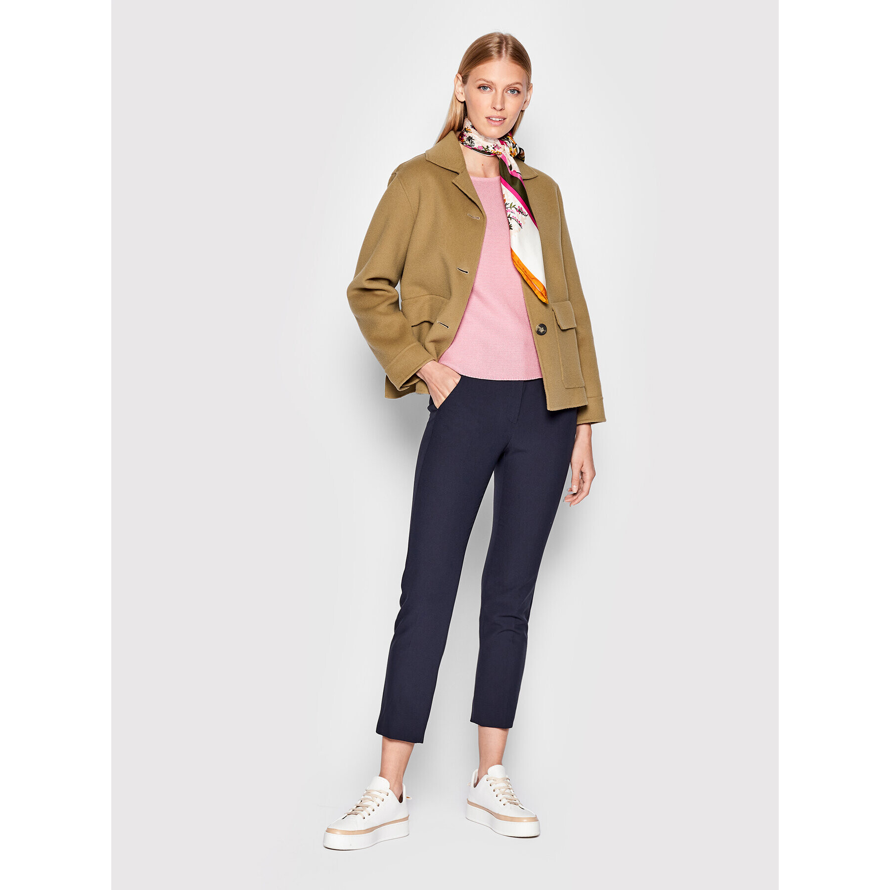 Weekend Max Mara Преходно яке Cervino 50460129 Кафяв Regular Fit - Pepit.bg