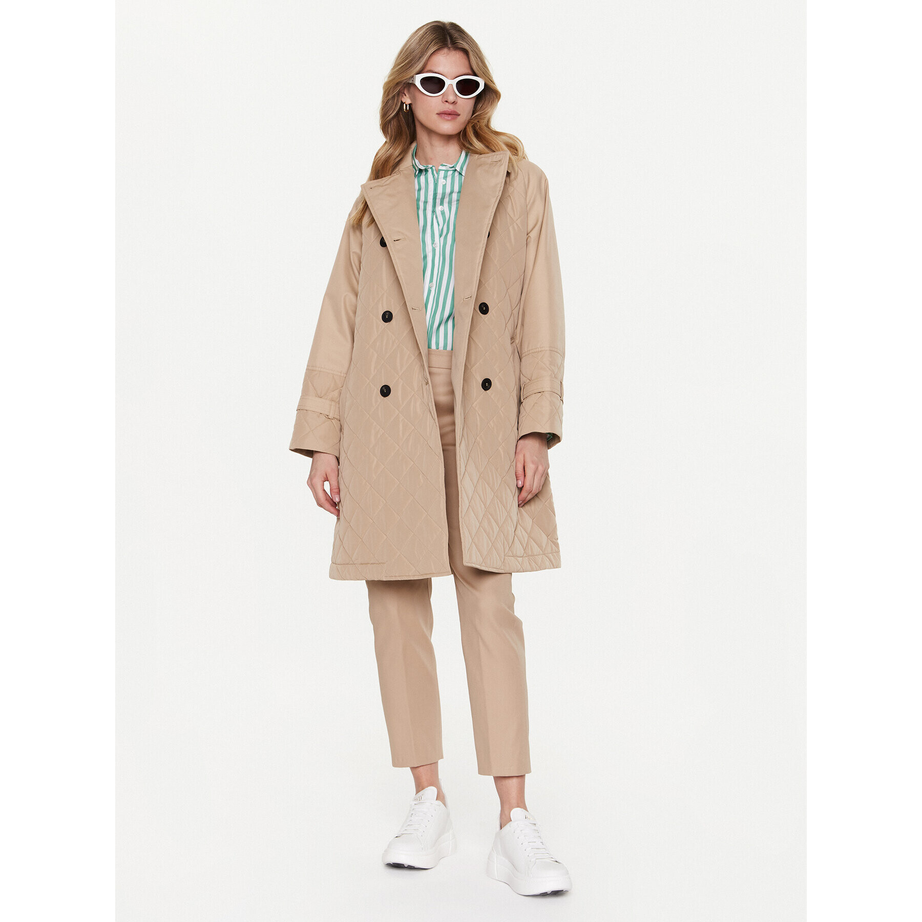 Weekend Max Mara Преходно яке Ragione 23549101 Бежов Regular Fit - Pepit.bg
