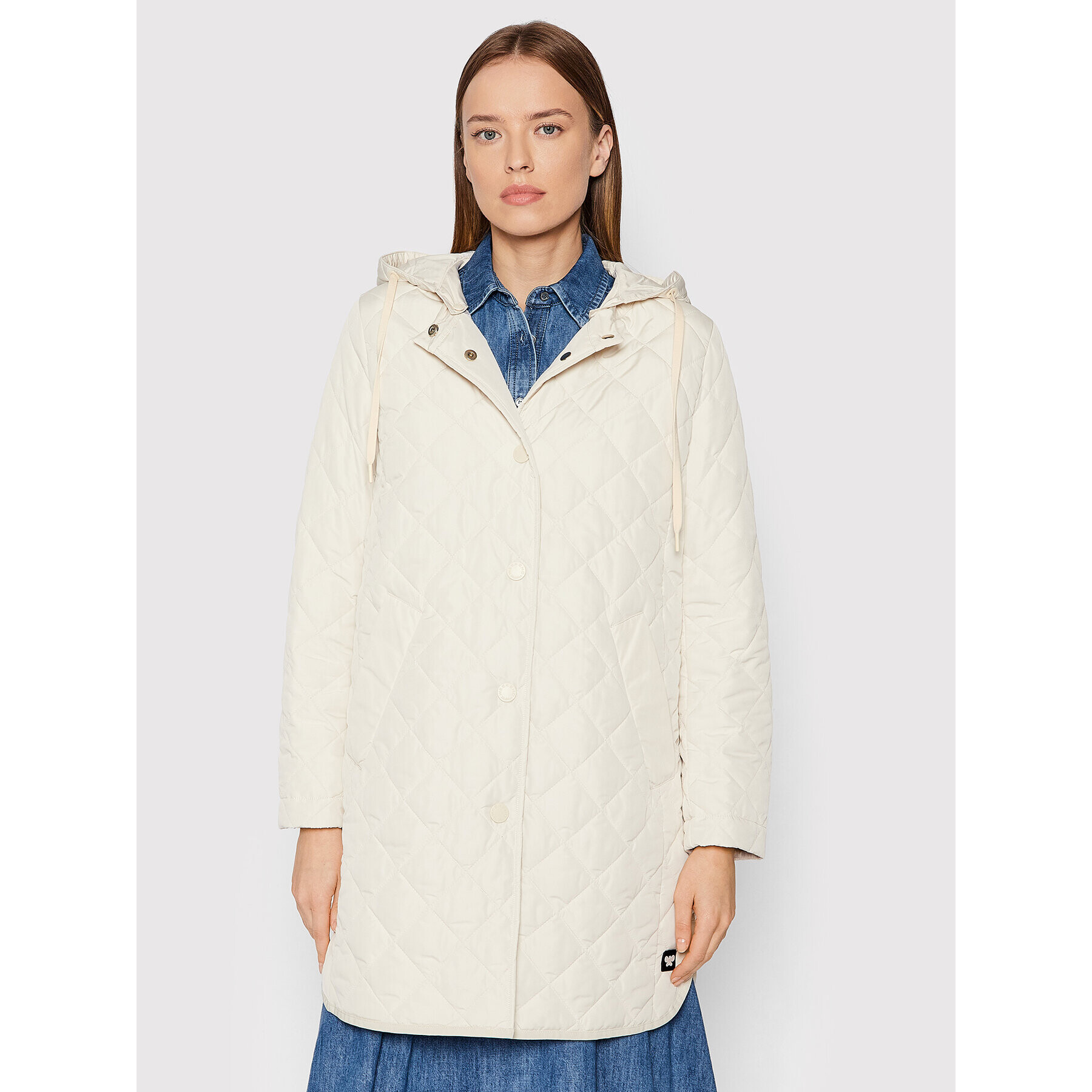 Weekend Max Mara Пухено яке Erio 54910227 Бежов Regular Fit - Pepit.bg