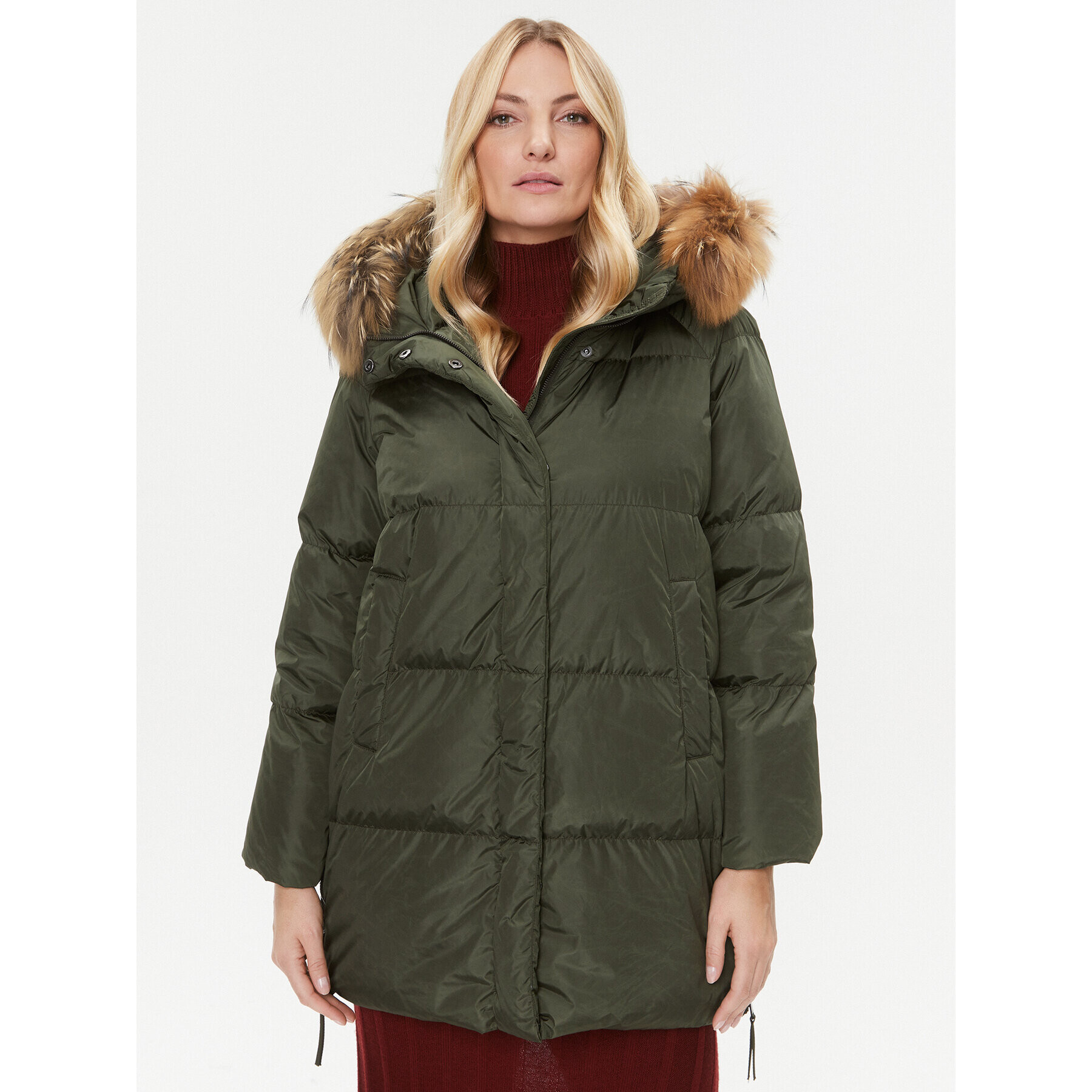 Weekend Max Mara Пухено яке Bembo 2354960633 Зелен Regular Fit - Pepit.bg