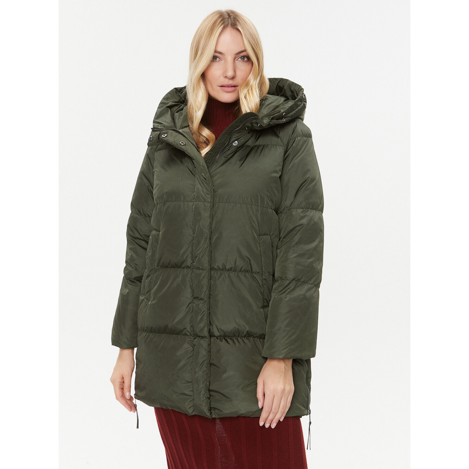 Weekend Max Mara Пухено яке Bembo 2354960633 Зелен Regular Fit - Pepit.bg