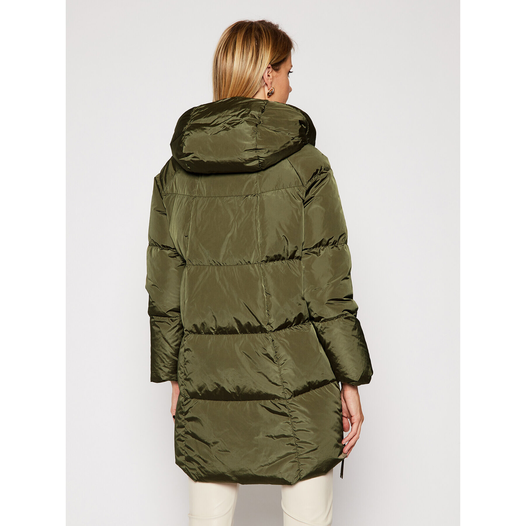Weekend Max Mara Пухено яке Bembo 54961003 Зелен Regular Fit - Pepit.bg