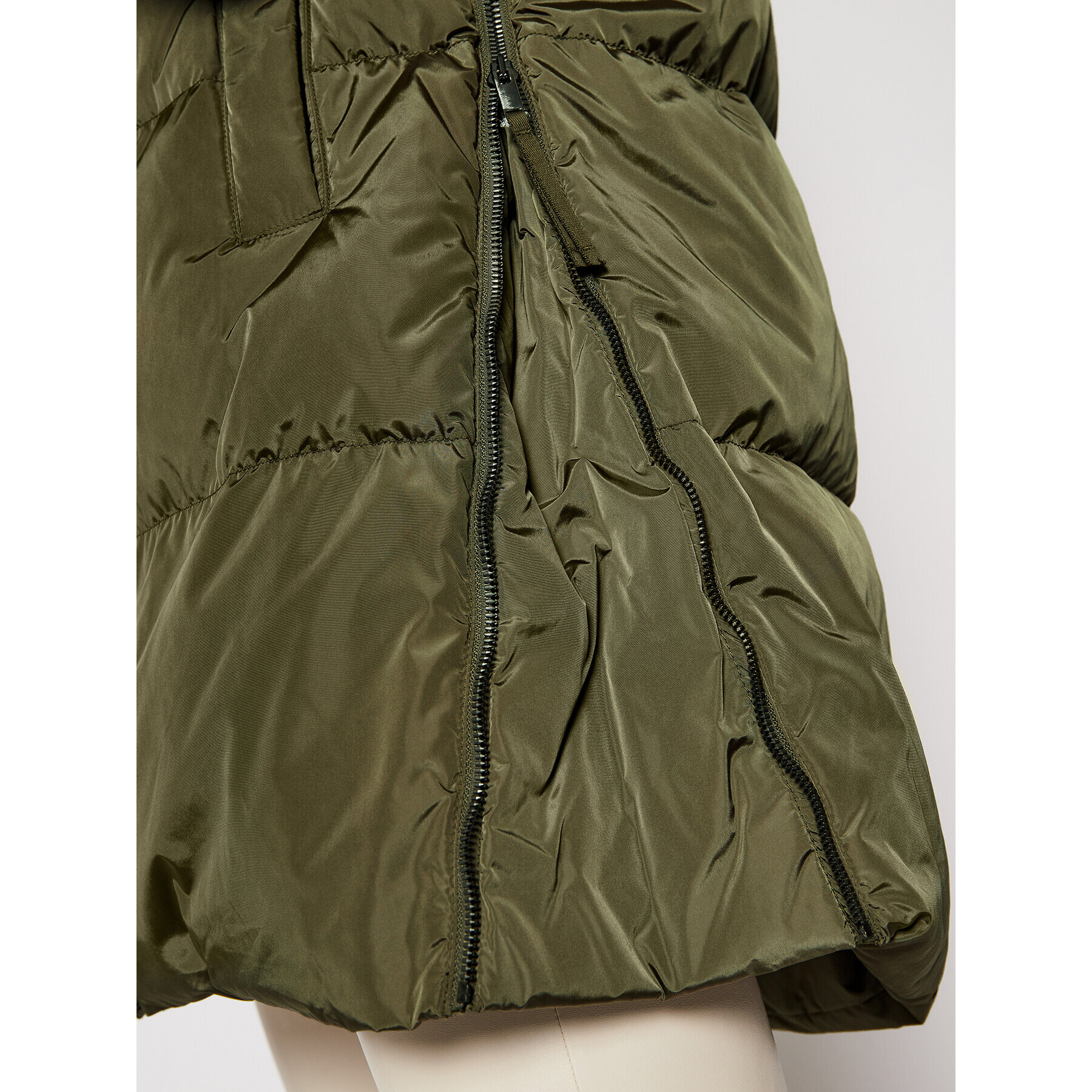 Weekend Max Mara Пухено яке Bembo 54961003 Зелен Regular Fit - Pepit.bg