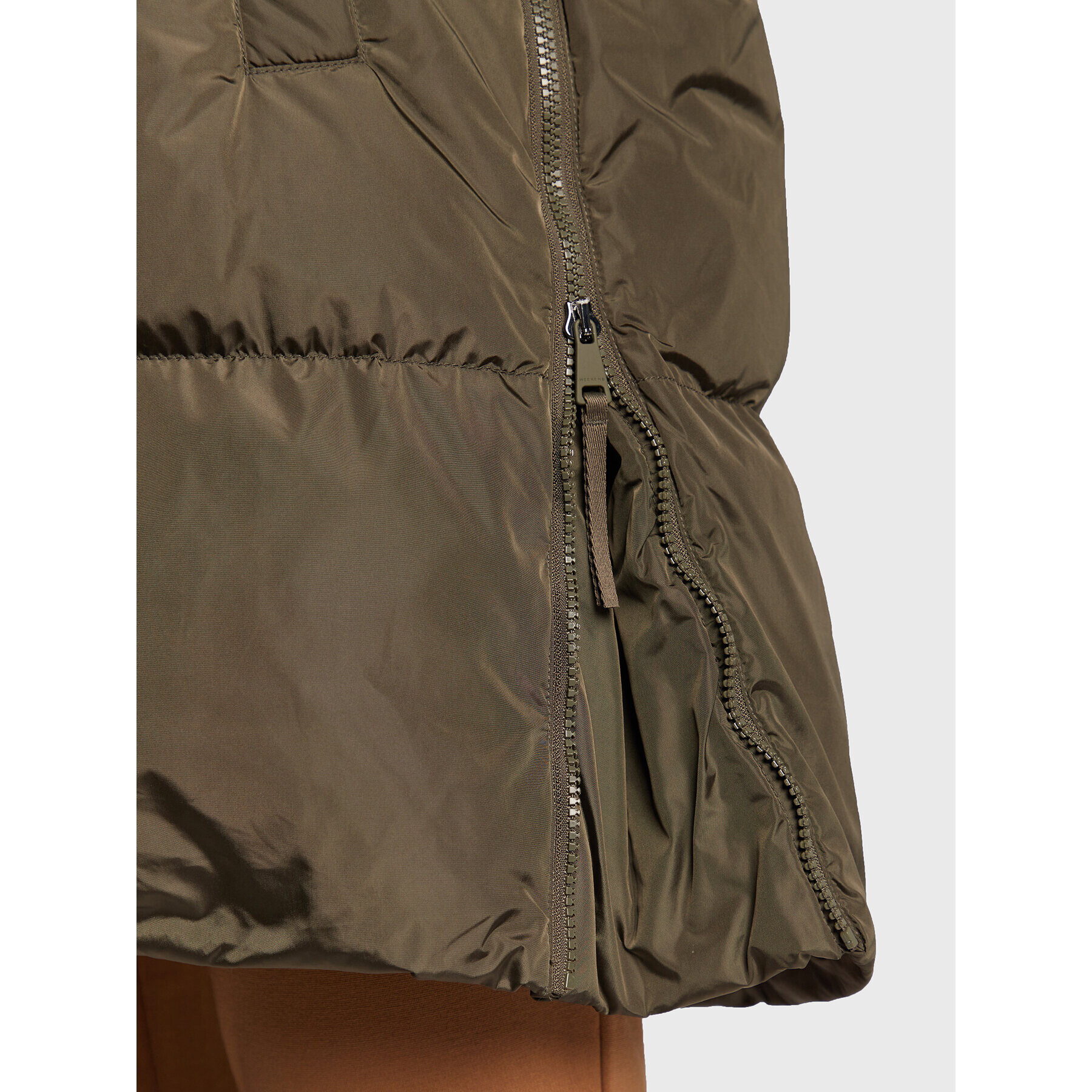 Weekend Max Mara Пухено яке Bembo 54961123 Каки Regular Fit - Pepit.bg