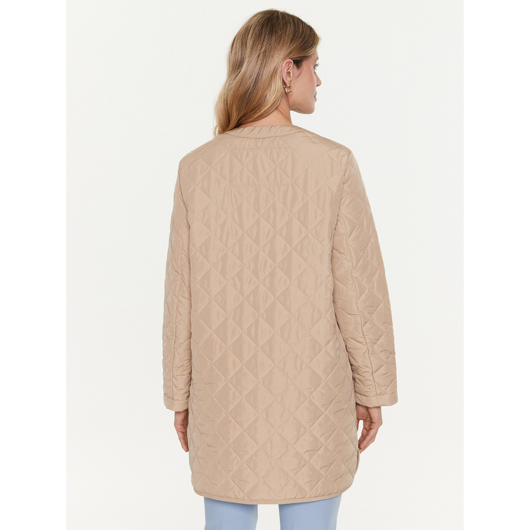 Weekend Max Mara Пухено яке Erino 2354910237 Бежов Regular Fit - Pepit.bg