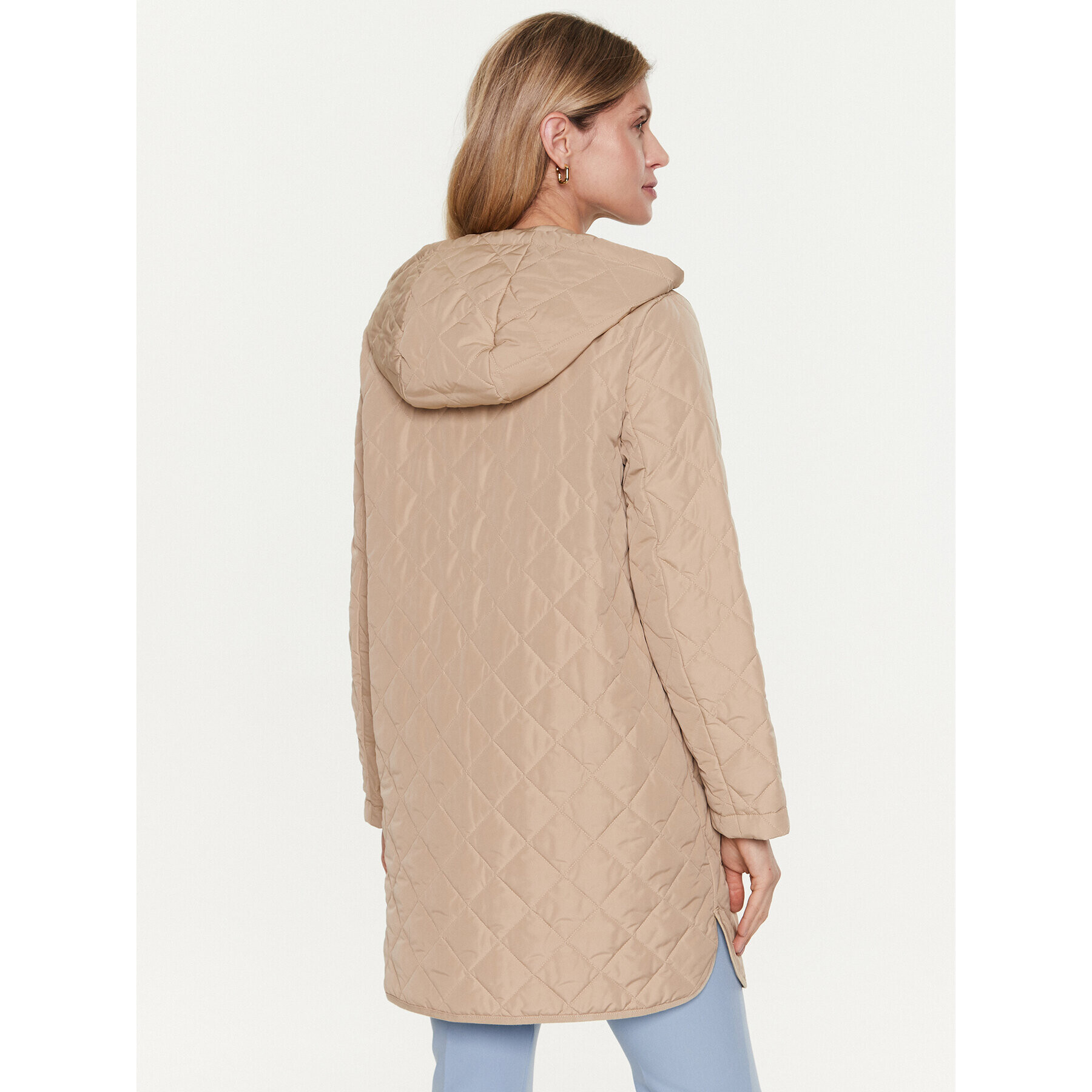 Weekend Max Mara Пухено яке Erino 2354910237 Бежов Regular Fit - Pepit.bg
