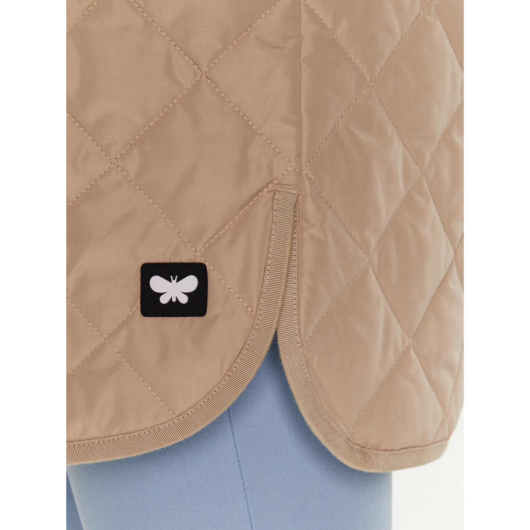 Weekend Max Mara Пухено яке Erino 2354910237 Бежов Regular Fit - Pepit.bg