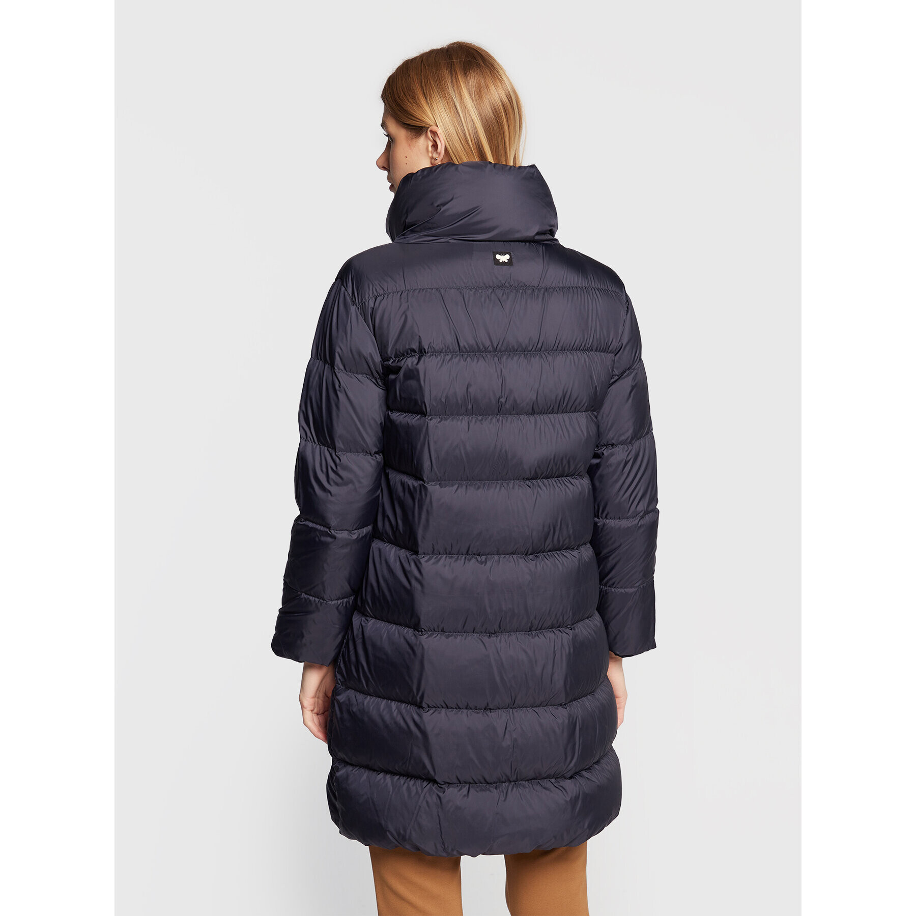 Weekend Max Mara Пухено яке Lamine 54960823 Тъмносин Regular Fit - Pepit.bg