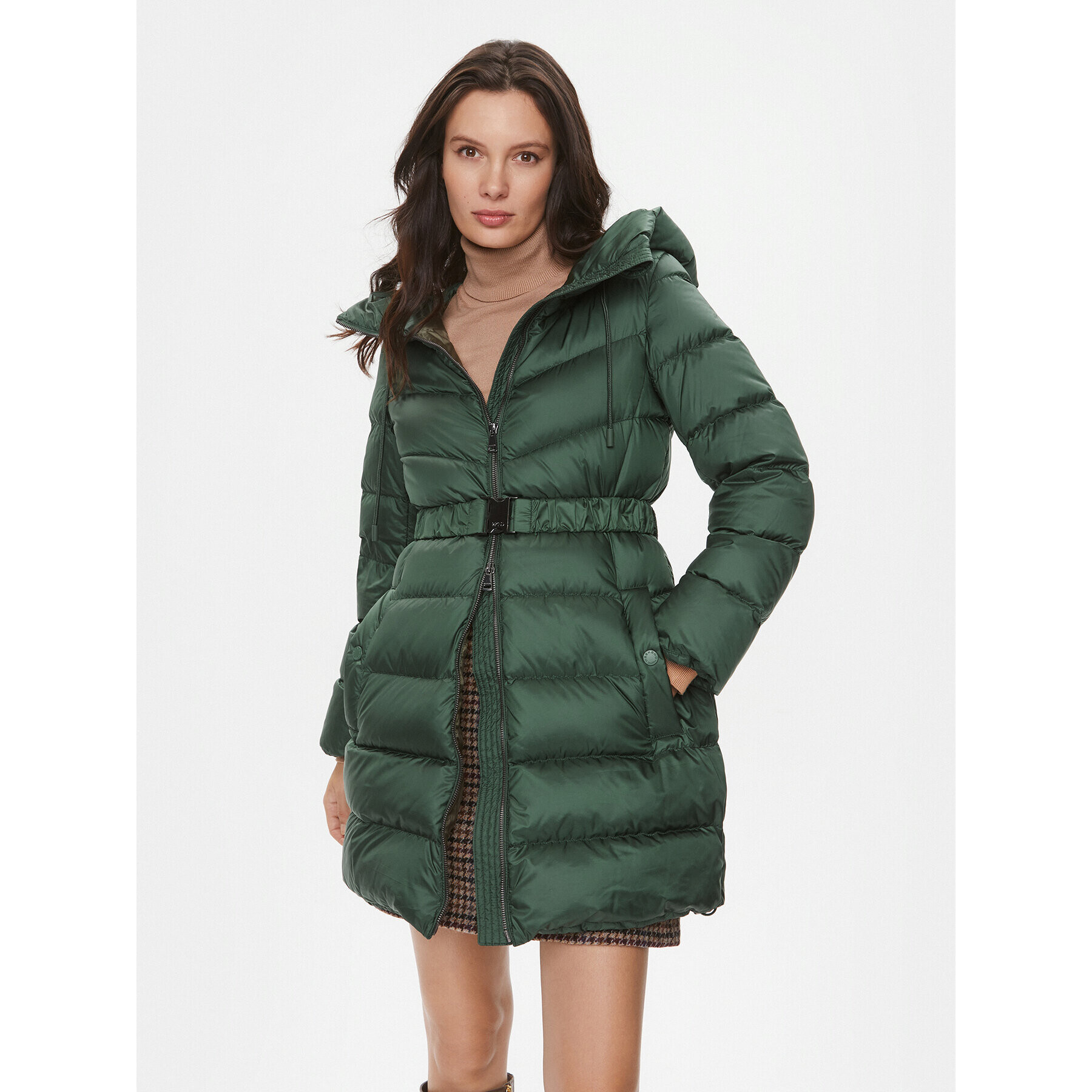 Weekend Max Mara Пухено яке Mia 2354960433 Зелен Regular Fit - Pepit.bg