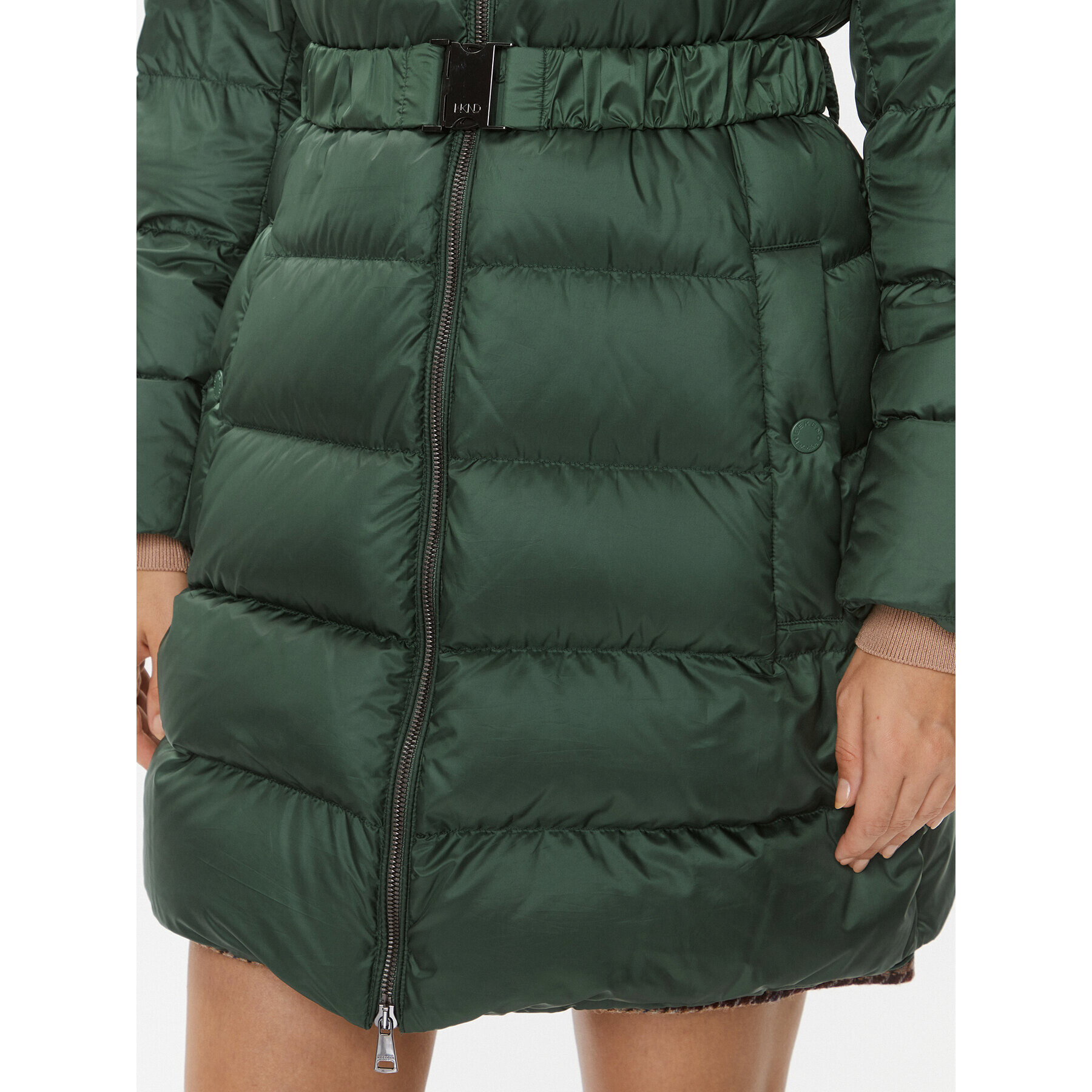Weekend Max Mara Пухено яке Mia 2354960433 Зелен Regular Fit - Pepit.bg