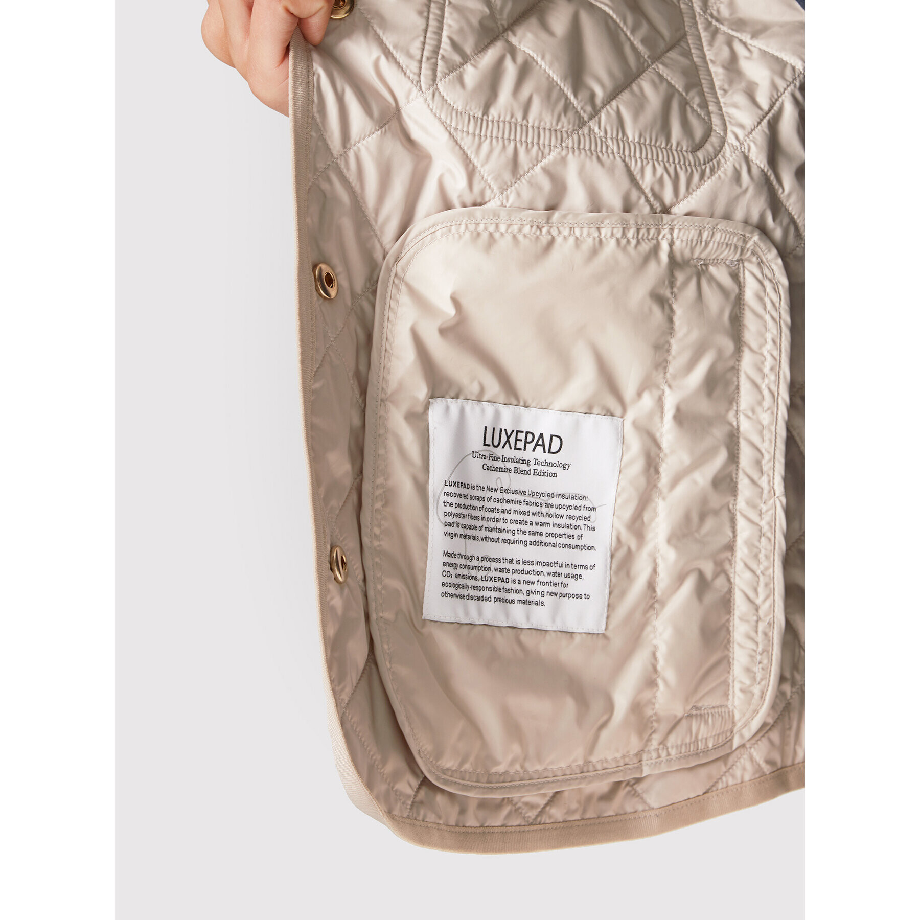 Weekend Max Mara Пухено яке Omero 54860129 Бежов Relaxed Fit - Pepit.bg