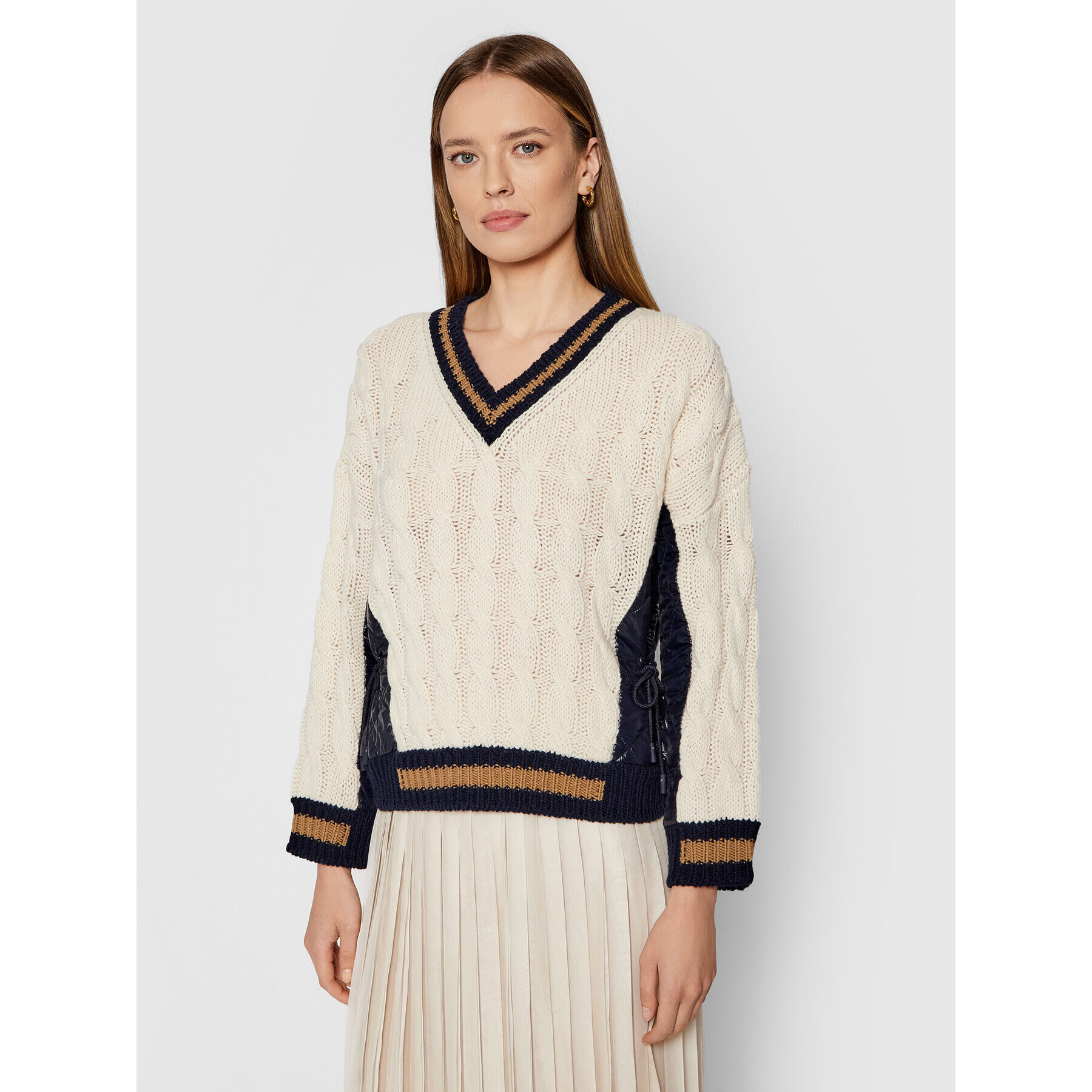 Weekend Max Mara Пуловер Dalida 53660819 Бежов Regular Fit - Pepit.bg