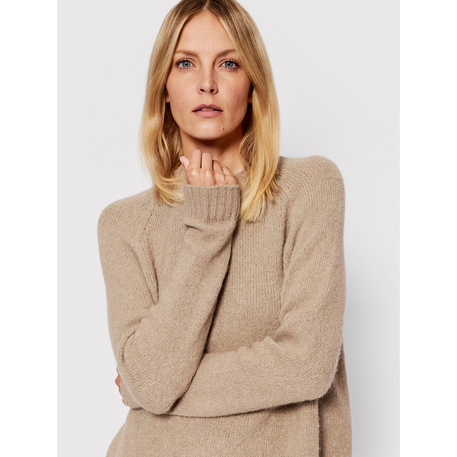Weekend Max Mara Пуловер Ghiacci 53661229 Кафяв Regular Fit - Pepit.bg