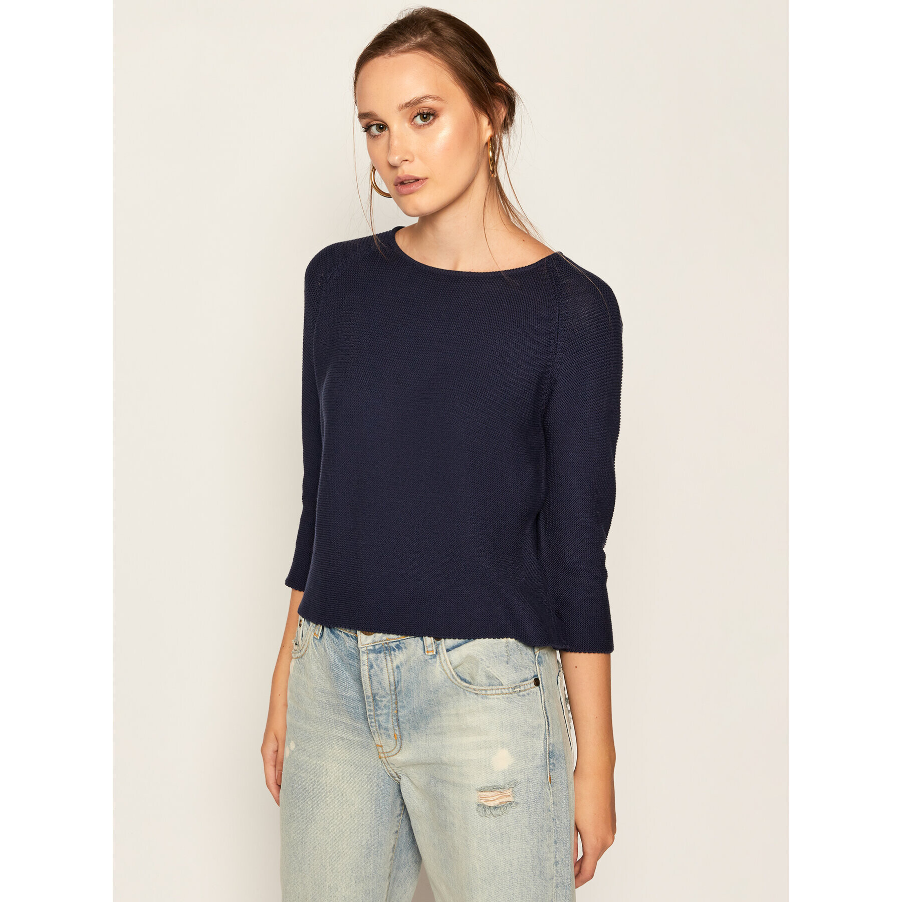 Weekend Max Mara Пуловер Lampone 53661709 Тъмносин Regular Fit - Pepit.bg