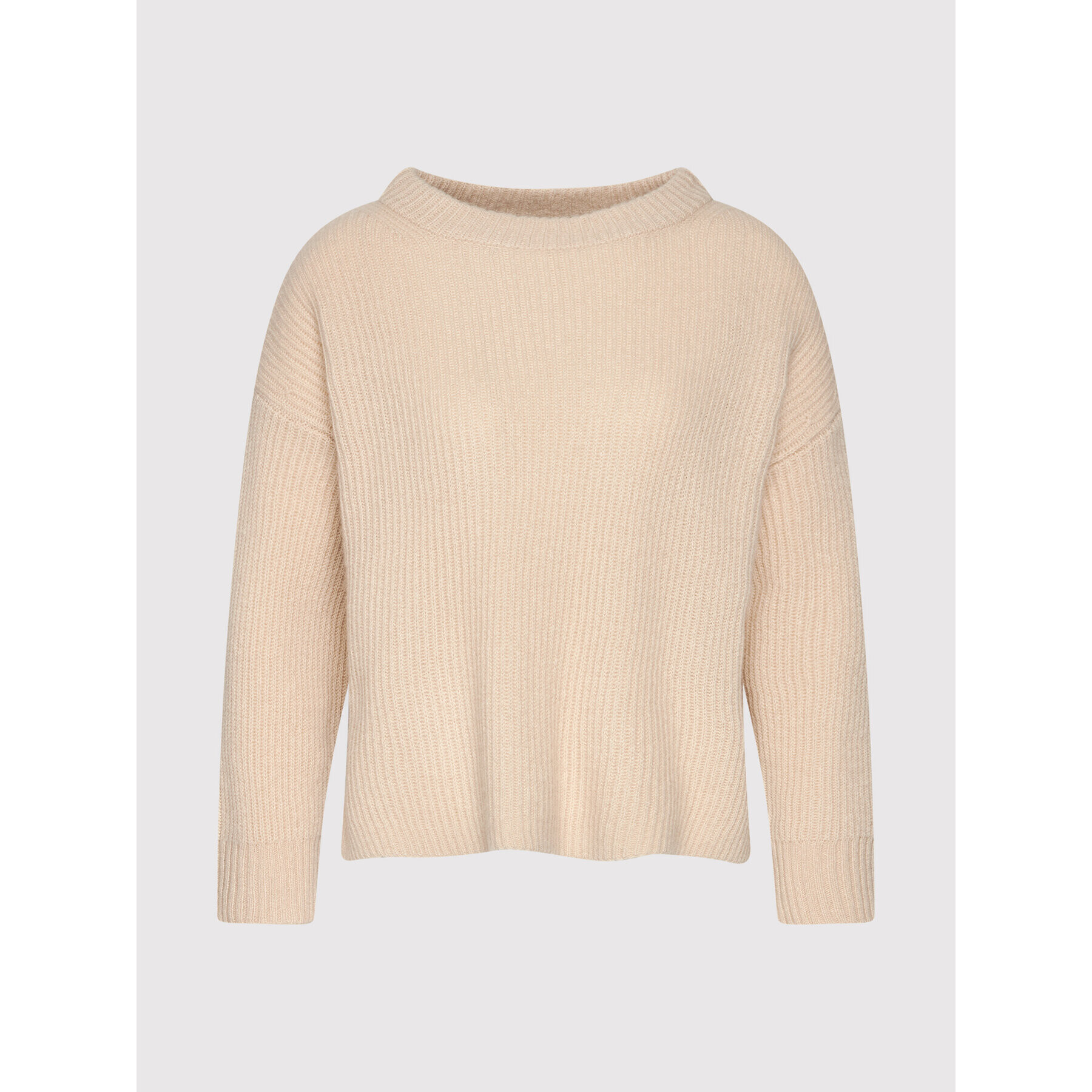 Weekend Max Mara Пуловер Lotus 53660719 Бежов Relaxed Fit - Pepit.bg
