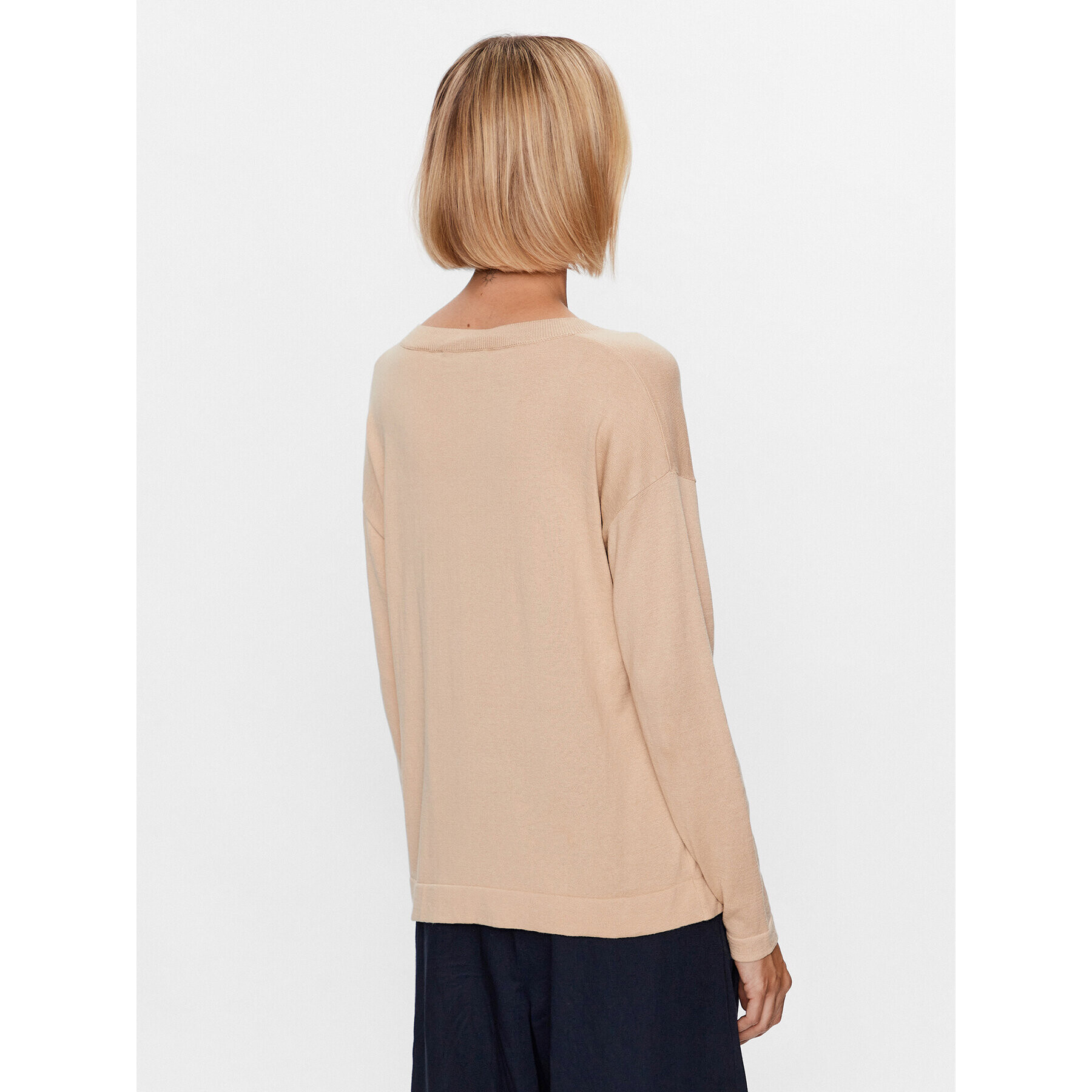 Weekend Max Mara Пуловер Martina 23536609 Бежов Regular Fit - Pepit.bg