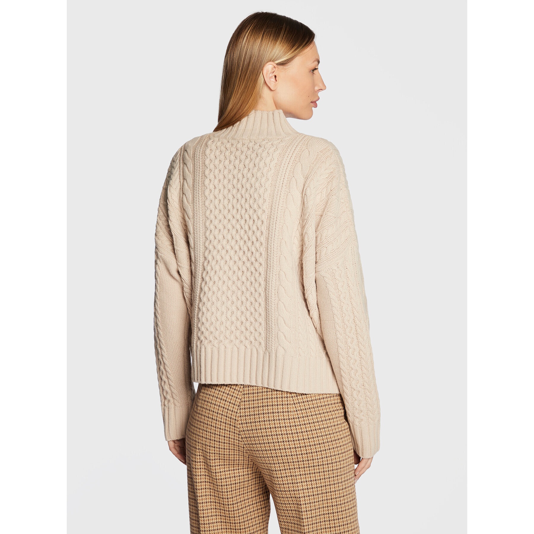 Weekend Max Mara Пуловер Roberta 53661523 Бежов Regular Fit - Pepit.bg