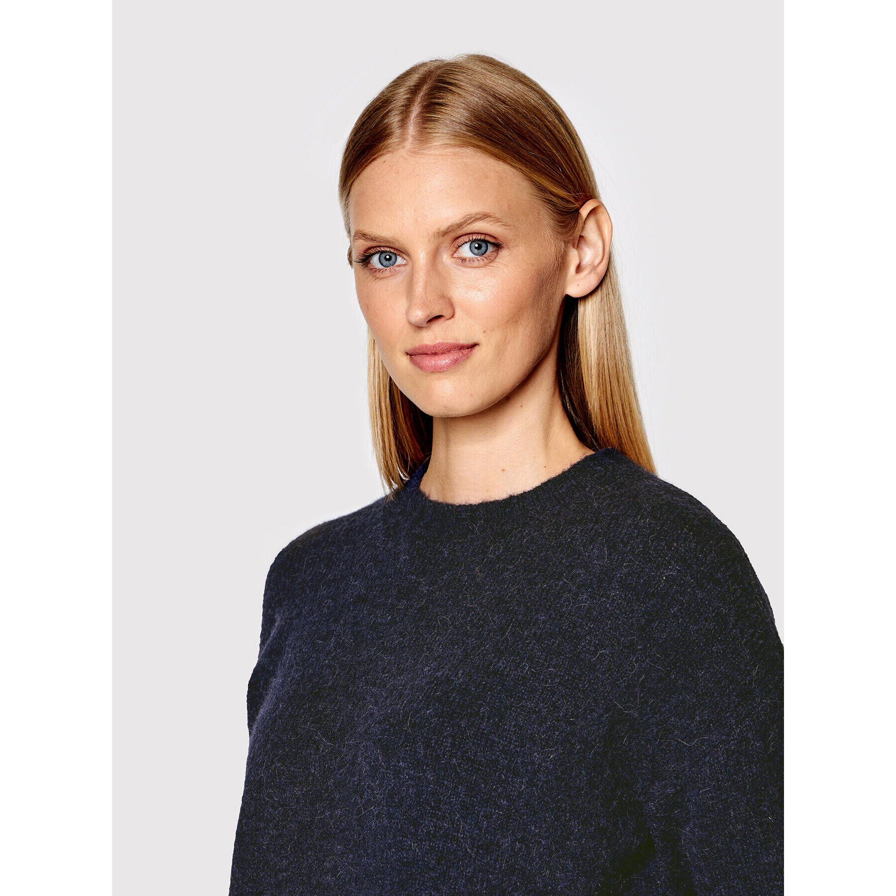 Weekend Max Mara Пуловер Xanadu 53661123 Тъмносин Regular Fit - Pepit.bg