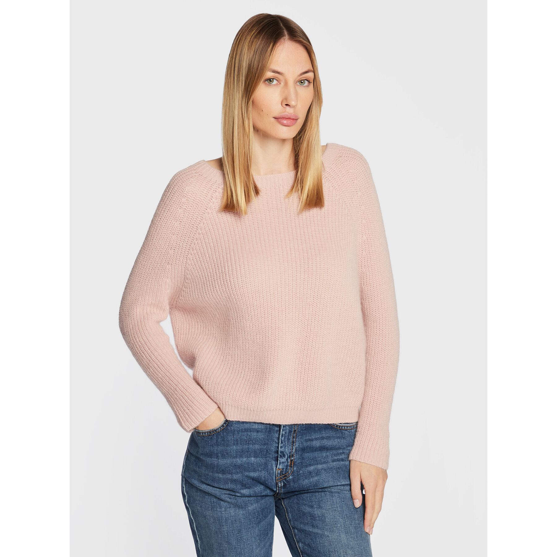Weekend Max Mara Пуловер Xeno 53660723 Розов Regular Fit - Pepit.bg