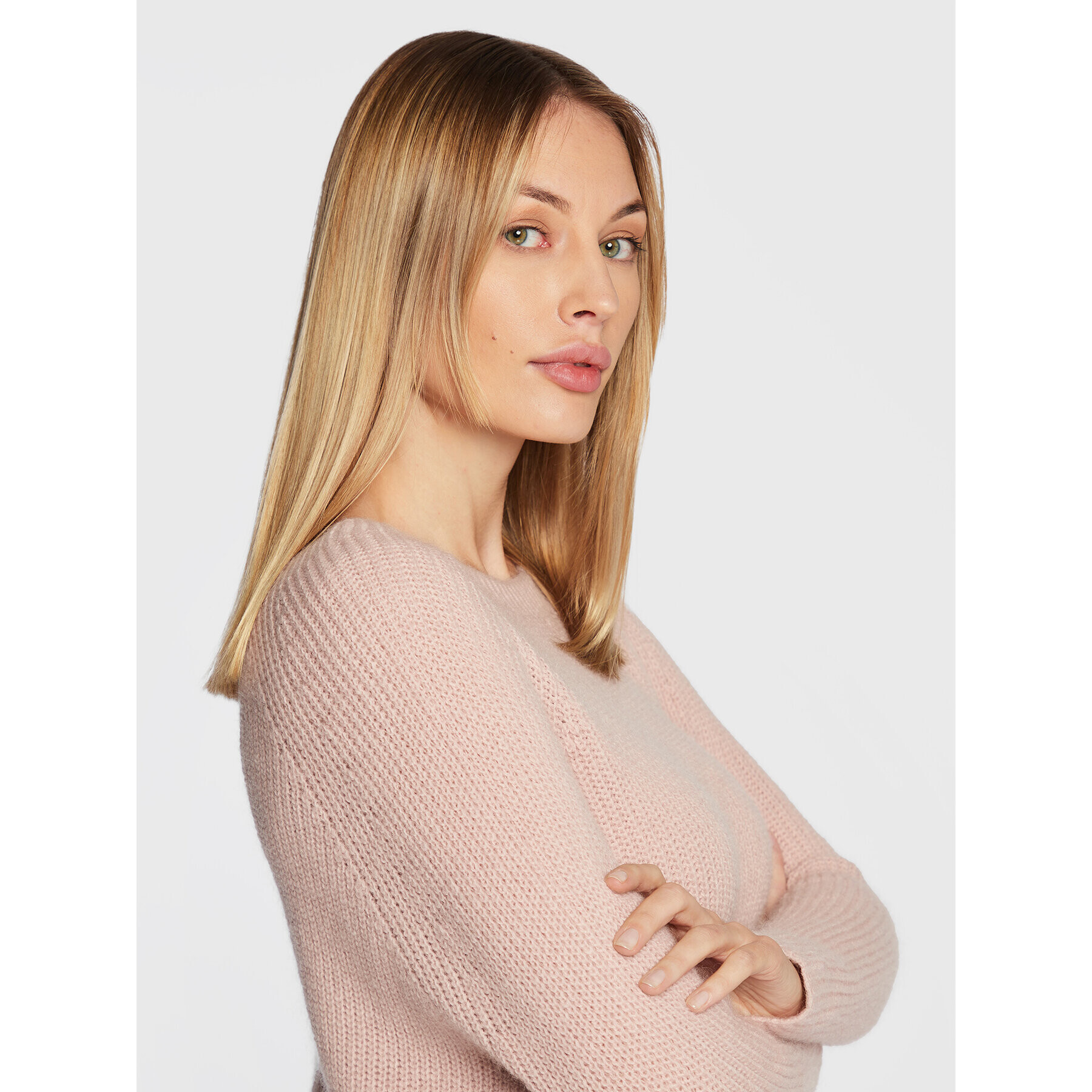 Weekend Max Mara Пуловер Xeno 53660723 Розов Regular Fit - Pepit.bg