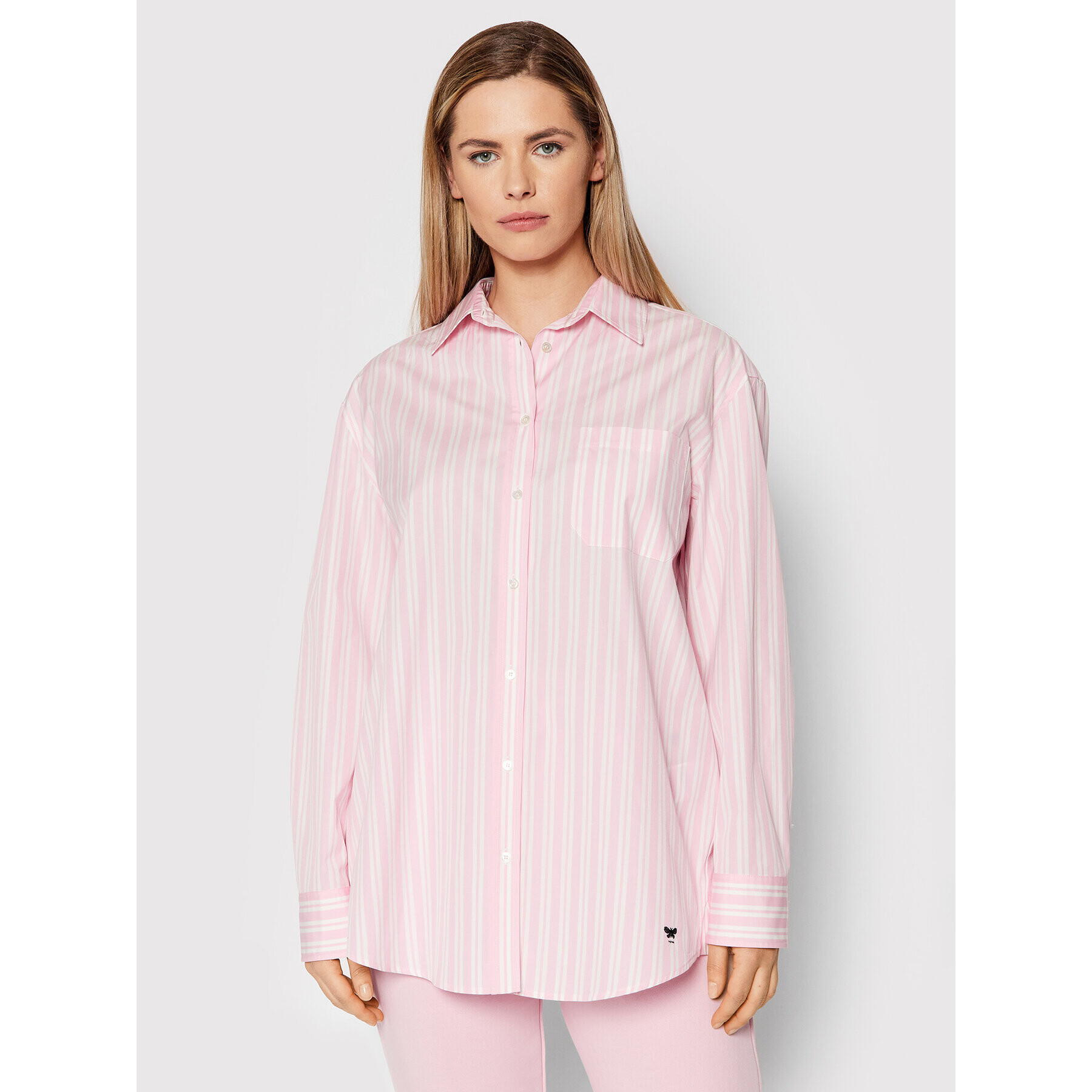 Weekend Max Mara Риза Amati 51910227600 Розов Regular Fit - Pepit.bg