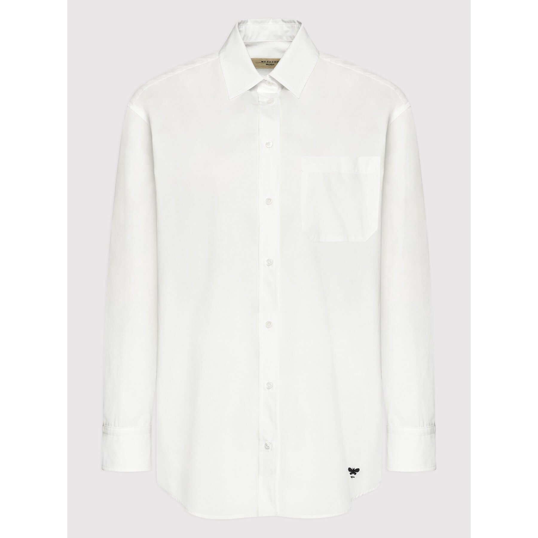 Weekend Max Mara Риза Laziale 51910127 Бял Regular Fit - Pepit.bg