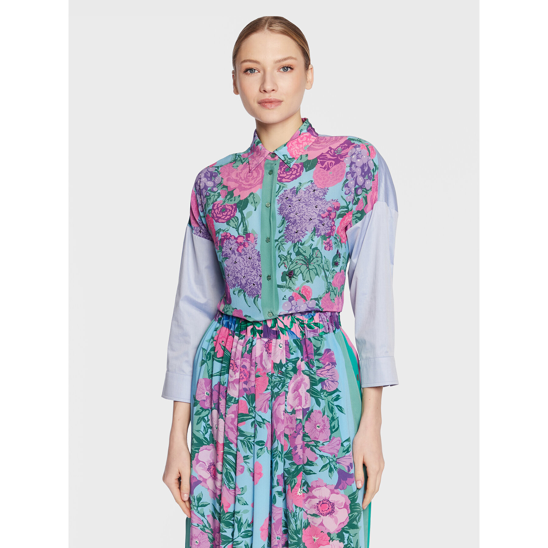 Weekend Max Mara Риза Orata 23511104 Цветен Regular Fit - Pepit.bg